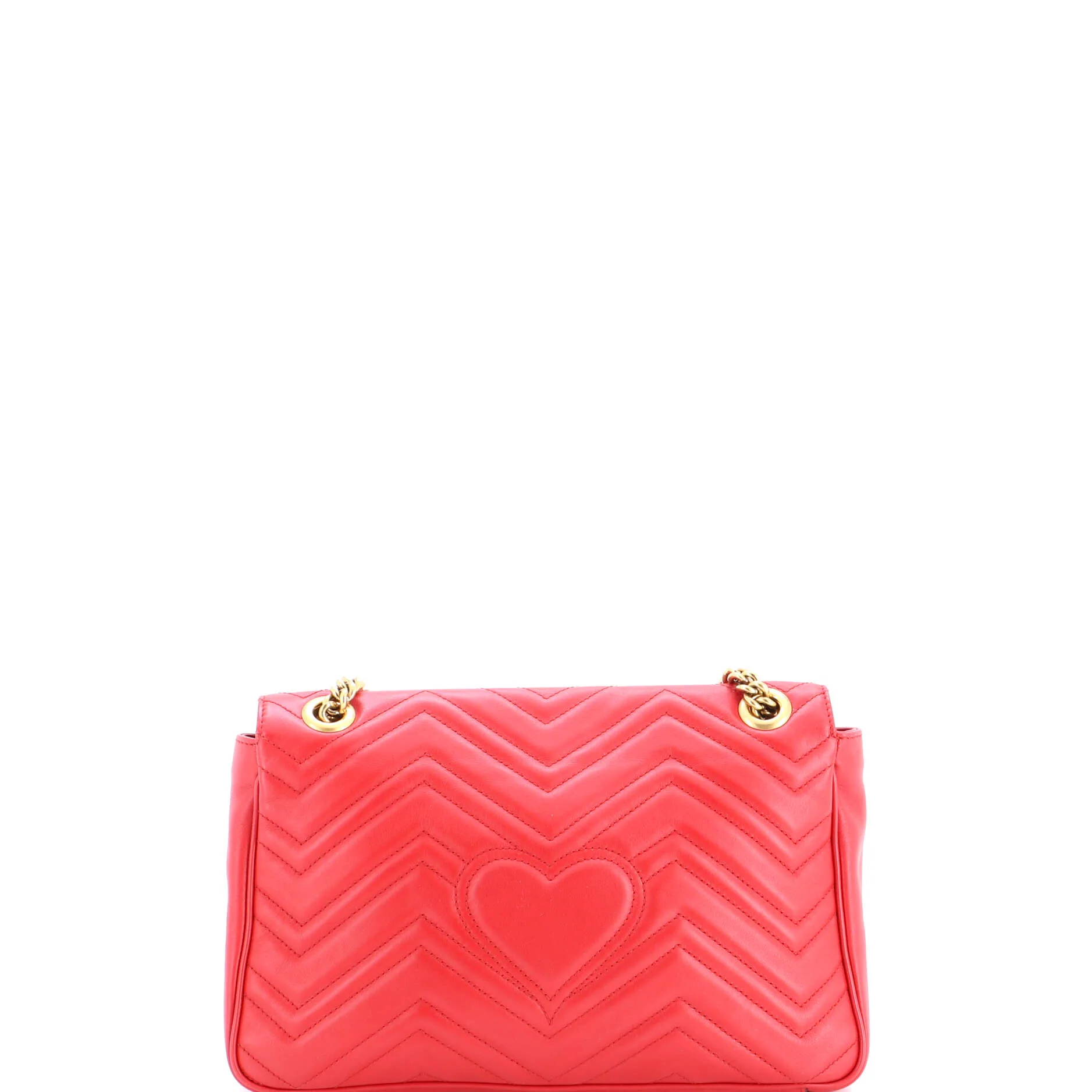 GG Marmont Flap Bag Matelasse Leather Medium - Image 3