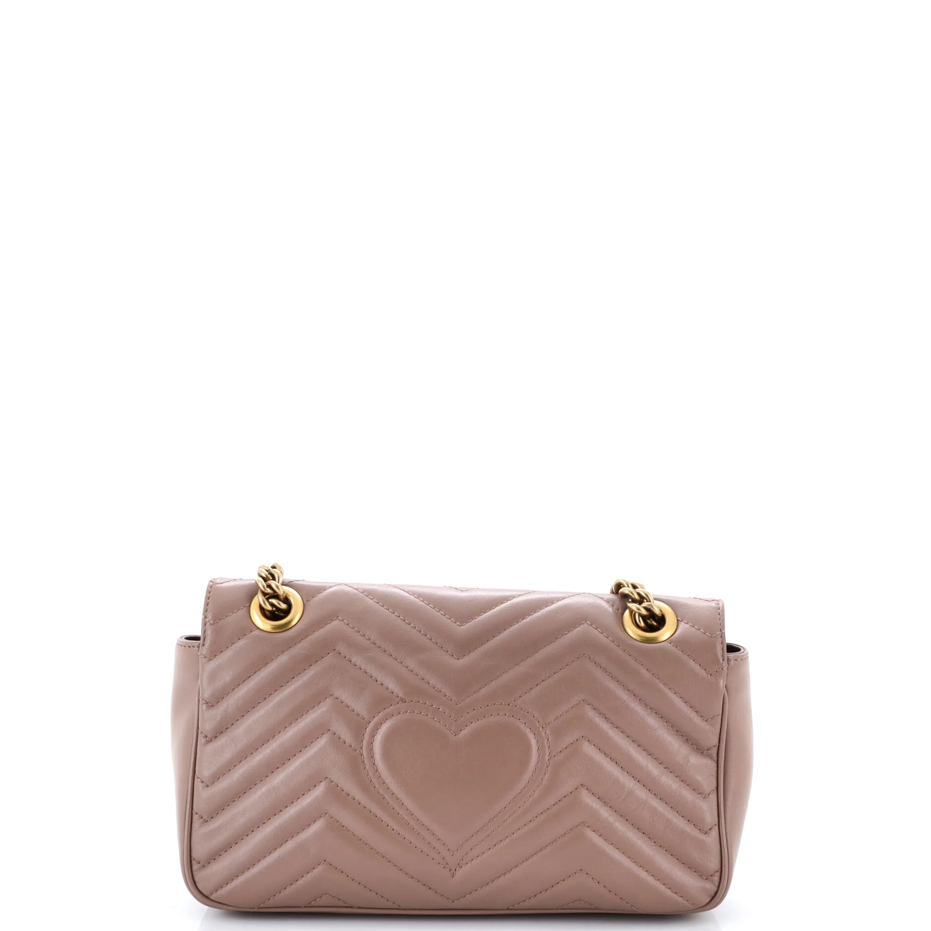 GG Marmont Flap Bag Matelasse Leather Medium - Image 3