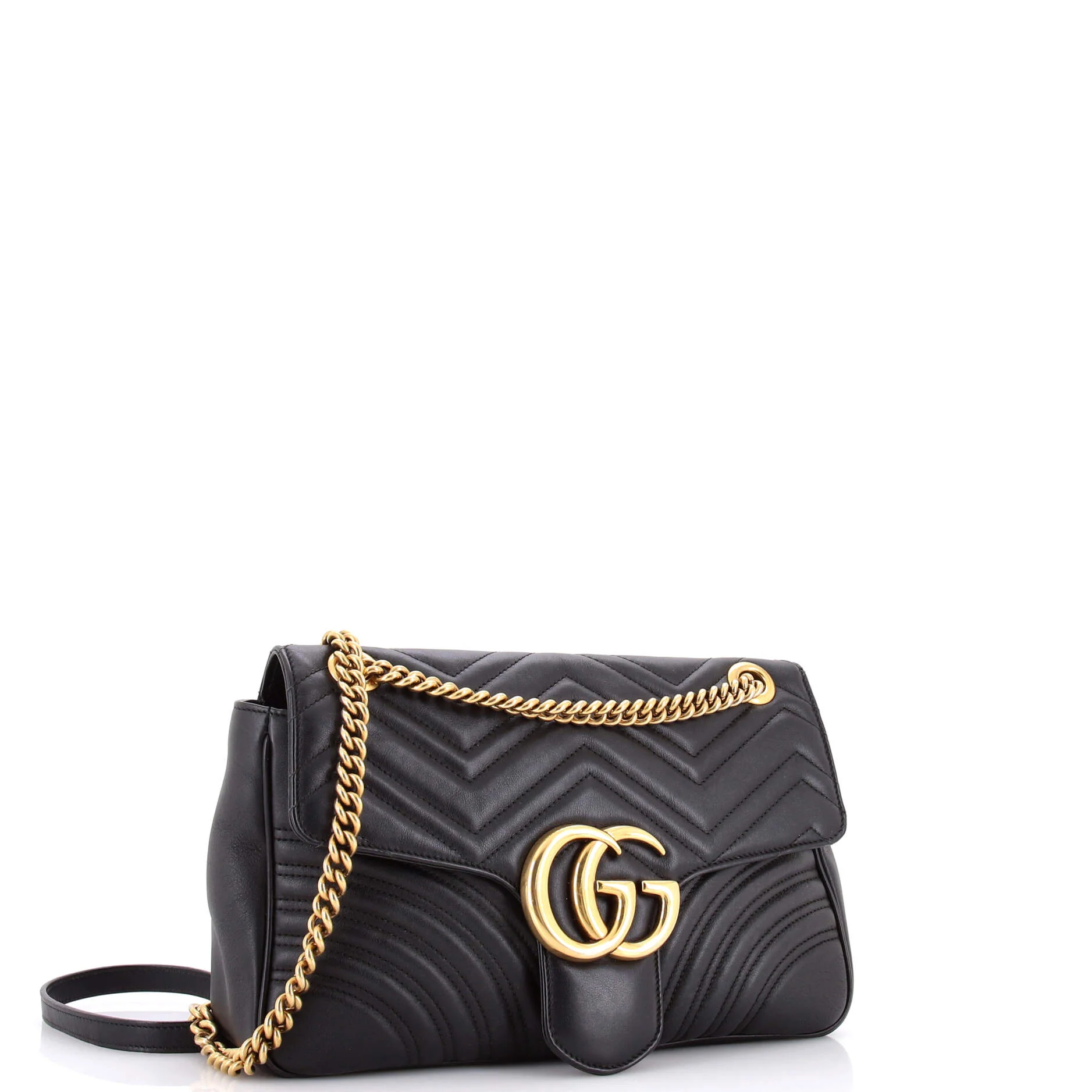 GG Marmont Flap Bag Matelasse Leather Medium - Image 2