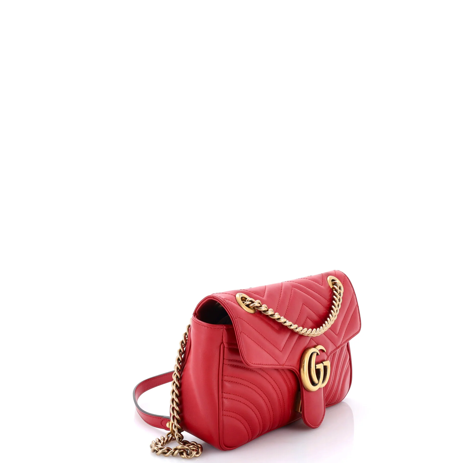 GG Marmont Flap Bag Matelasse Leather Medium - Image 2
