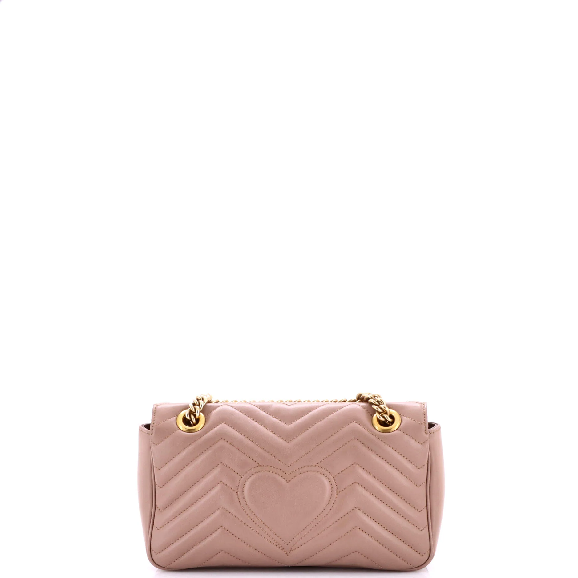 GG Marmont Flap Bag Matelasse Leather Small - Image 3