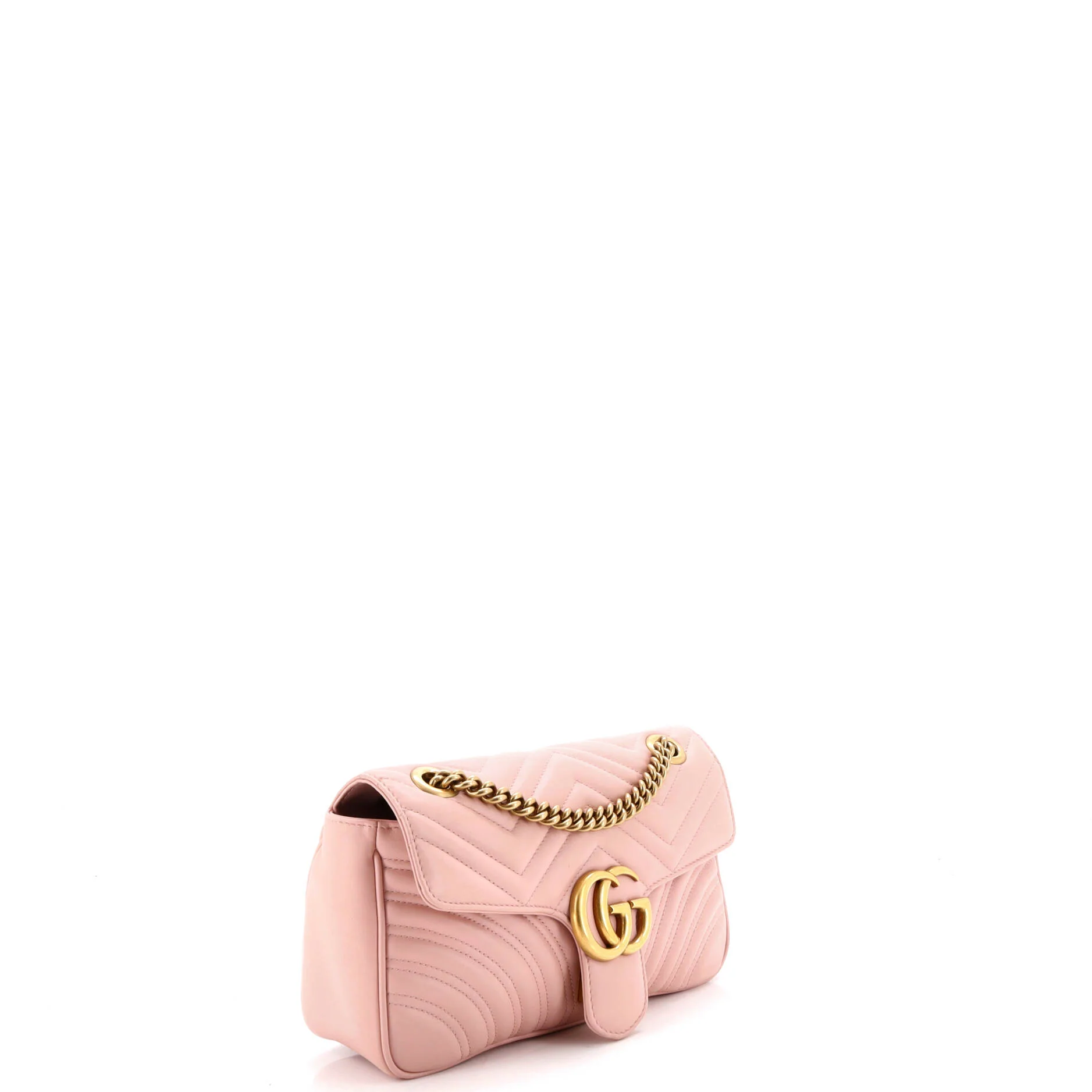 GG Marmont Flap Bag Matelasse Leather Small - Image 2