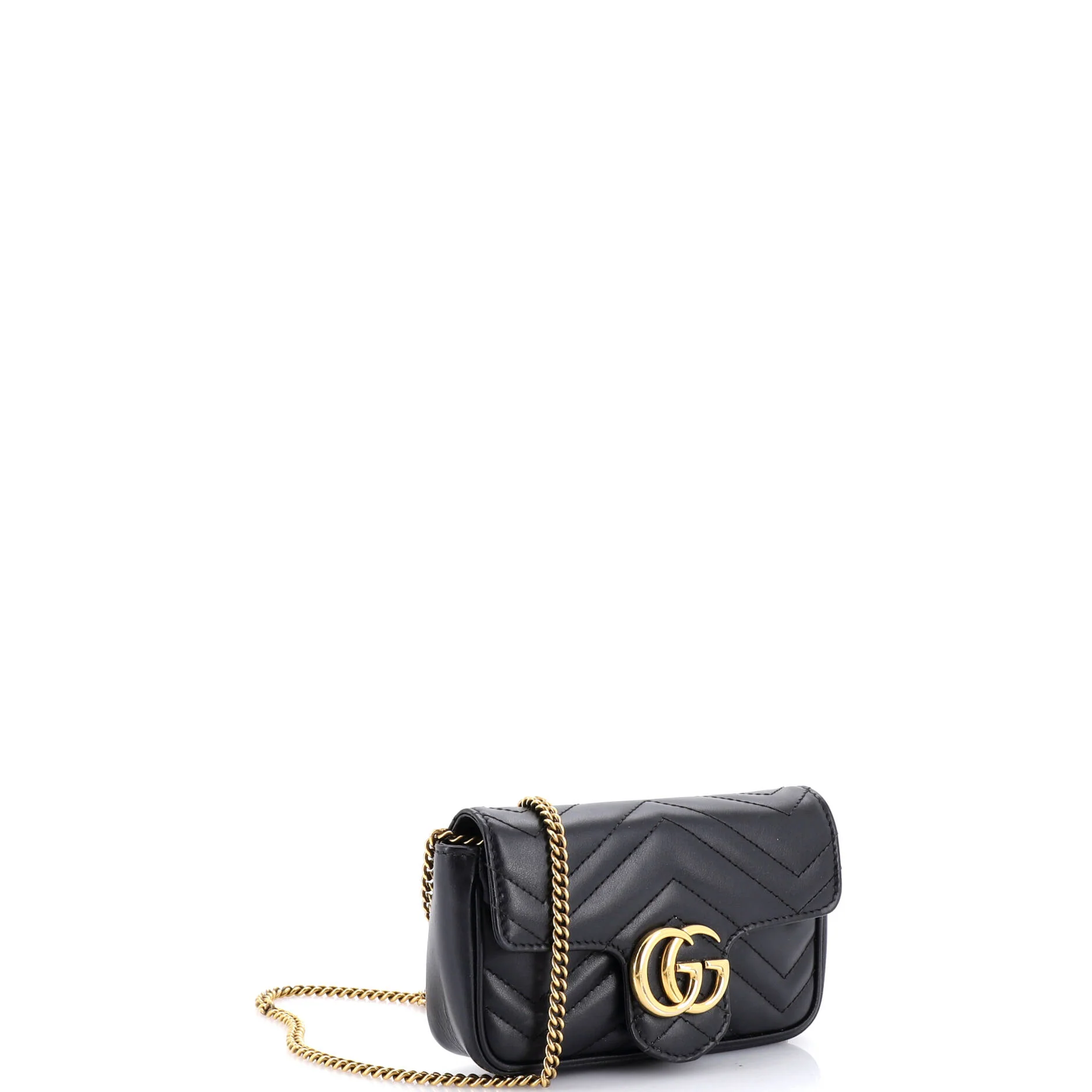 GG Marmont Flap Bag Matelasse Leather Super Mini - Image 2