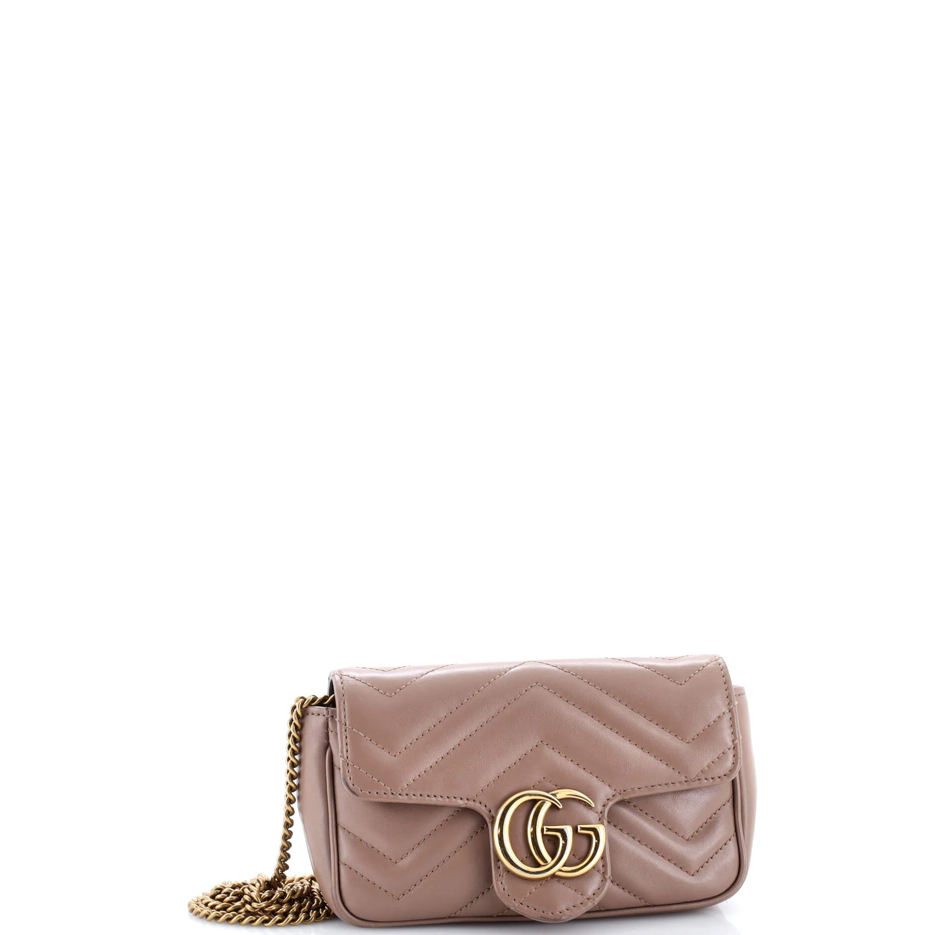 GG Marmont Flap Bag Matelasse Leather Super Mini - Image 2