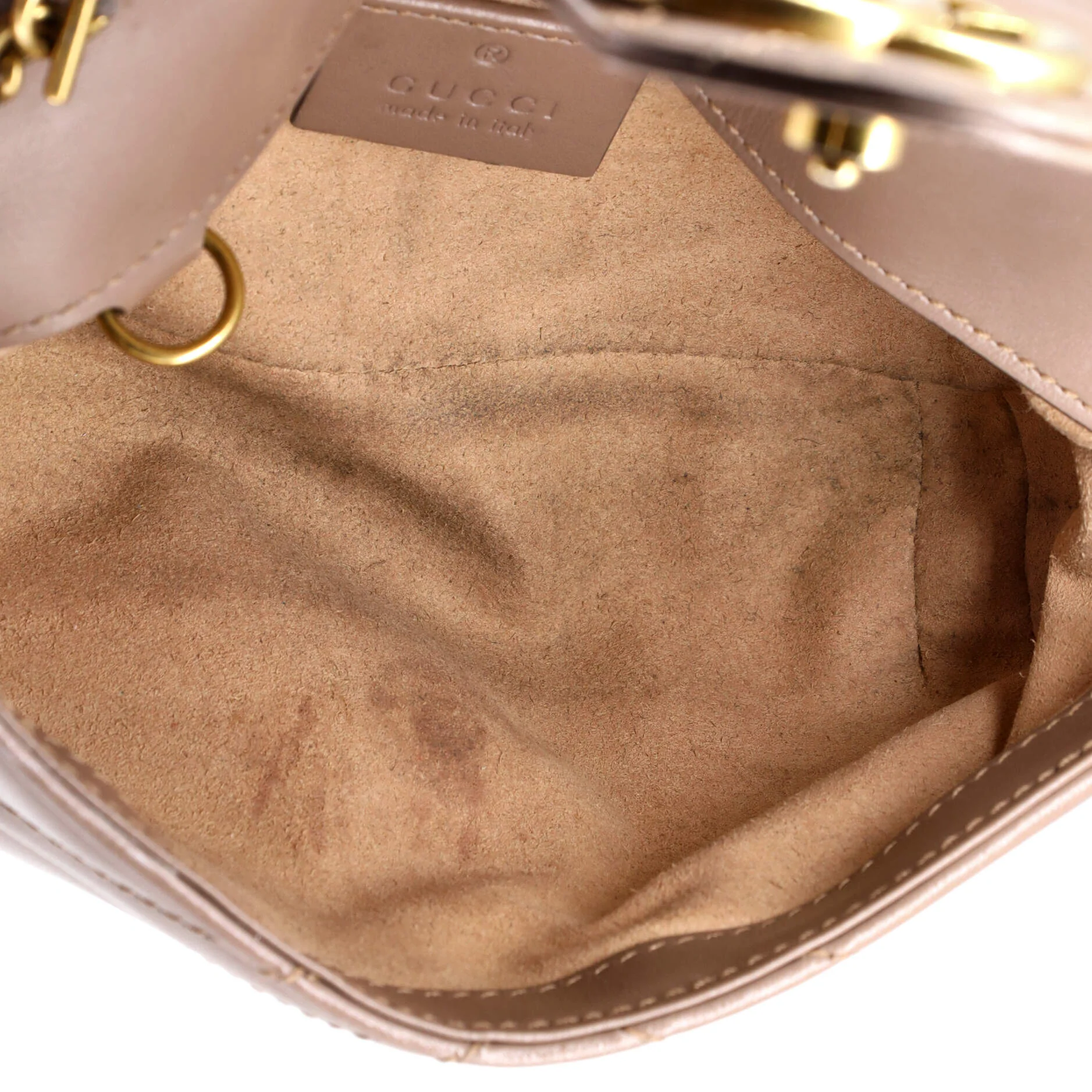 GG Marmont Flap Bag Matelasse Leather Super Mini - Image 5