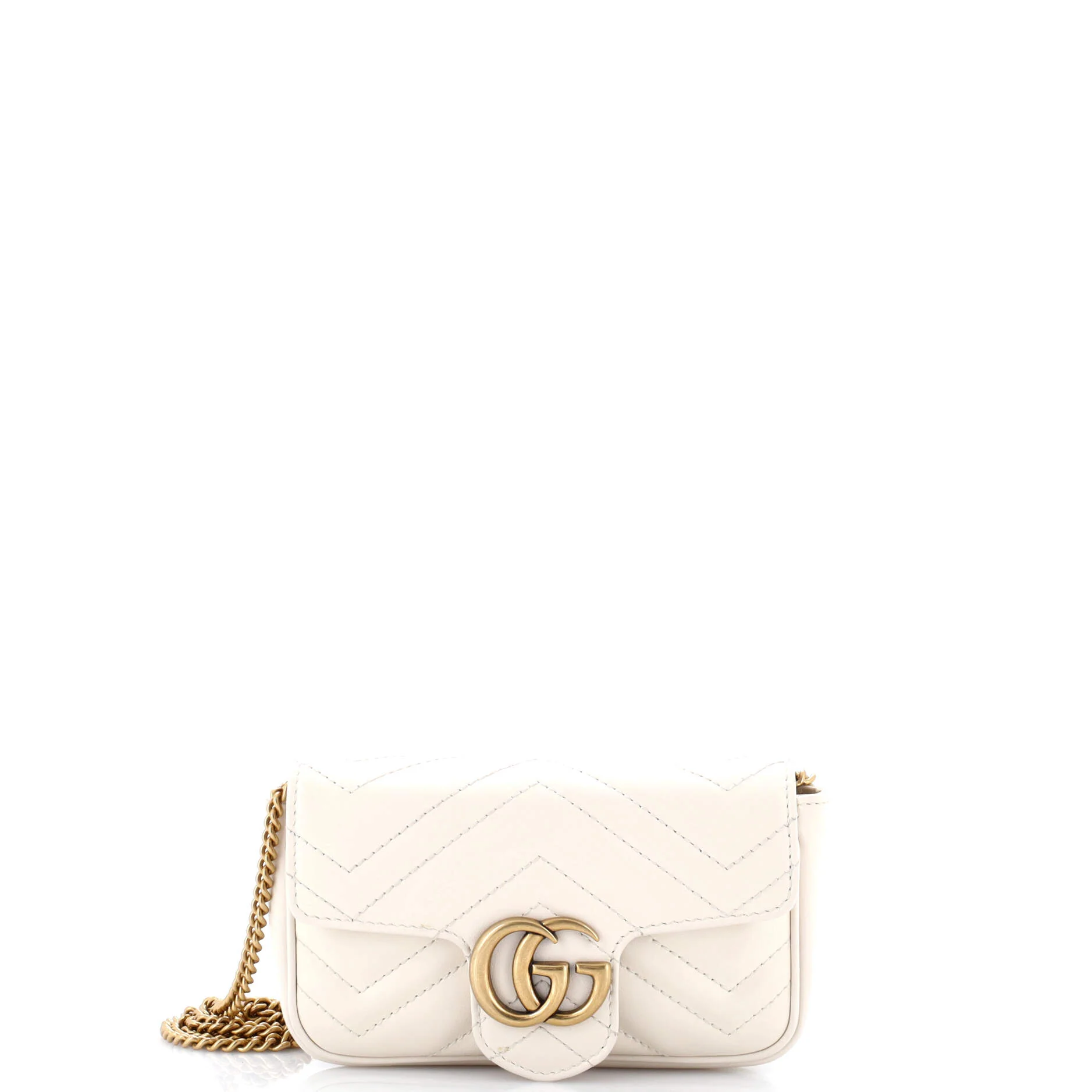 GG Marmont Flap Bag Matelasse Leather Super Mini