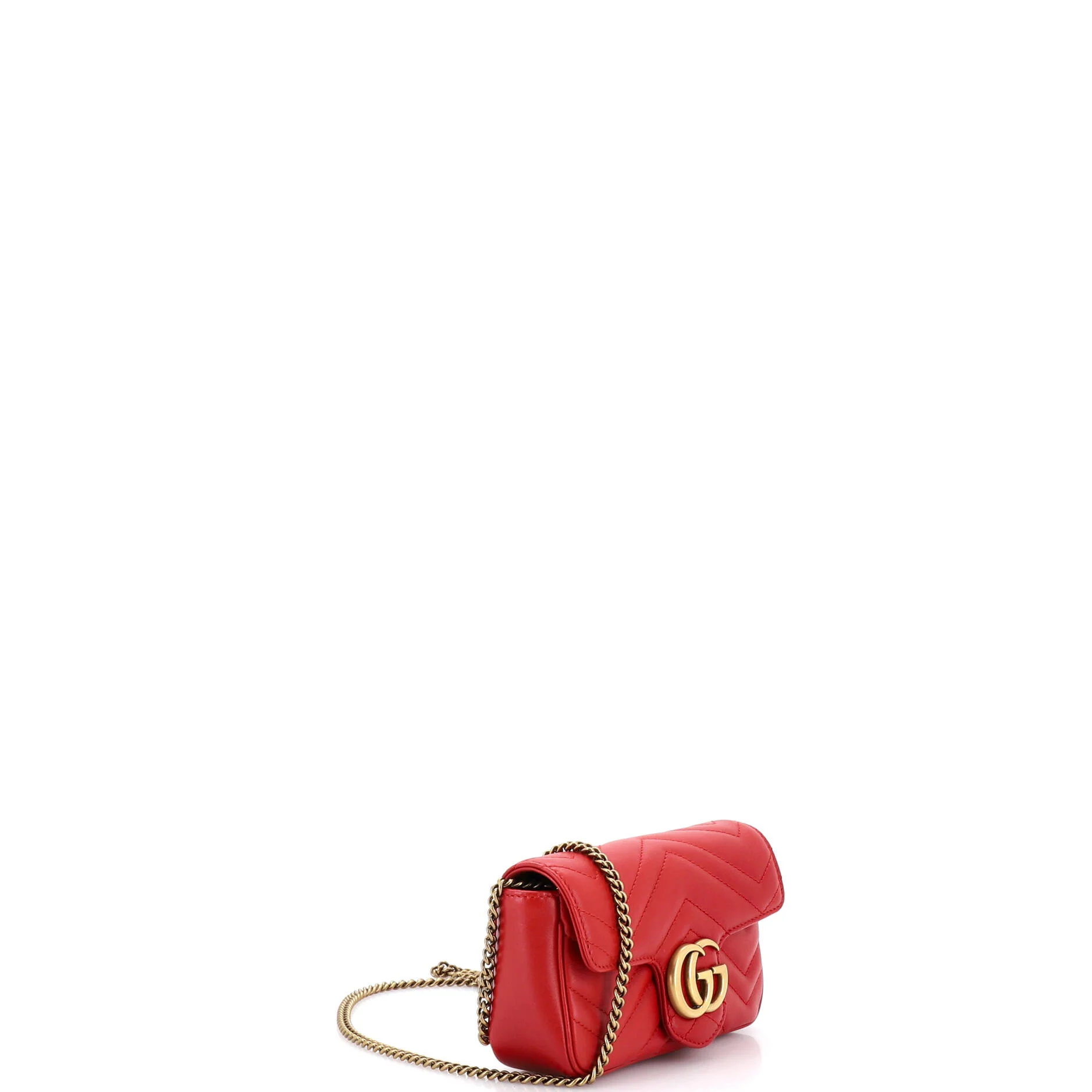 GG Marmont Flap Bag Matelasse Leather Super Mini - Image 2
