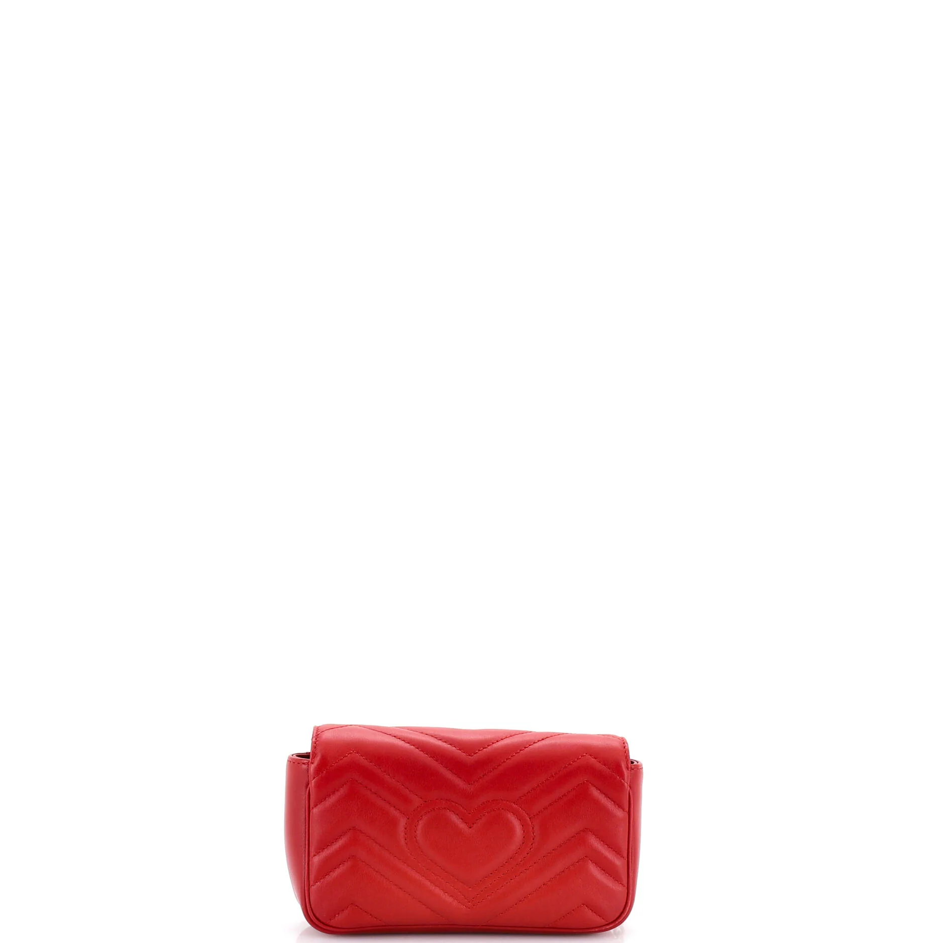 GG Marmont Flap Bag Matelasse Leather Super Mini - Image 3