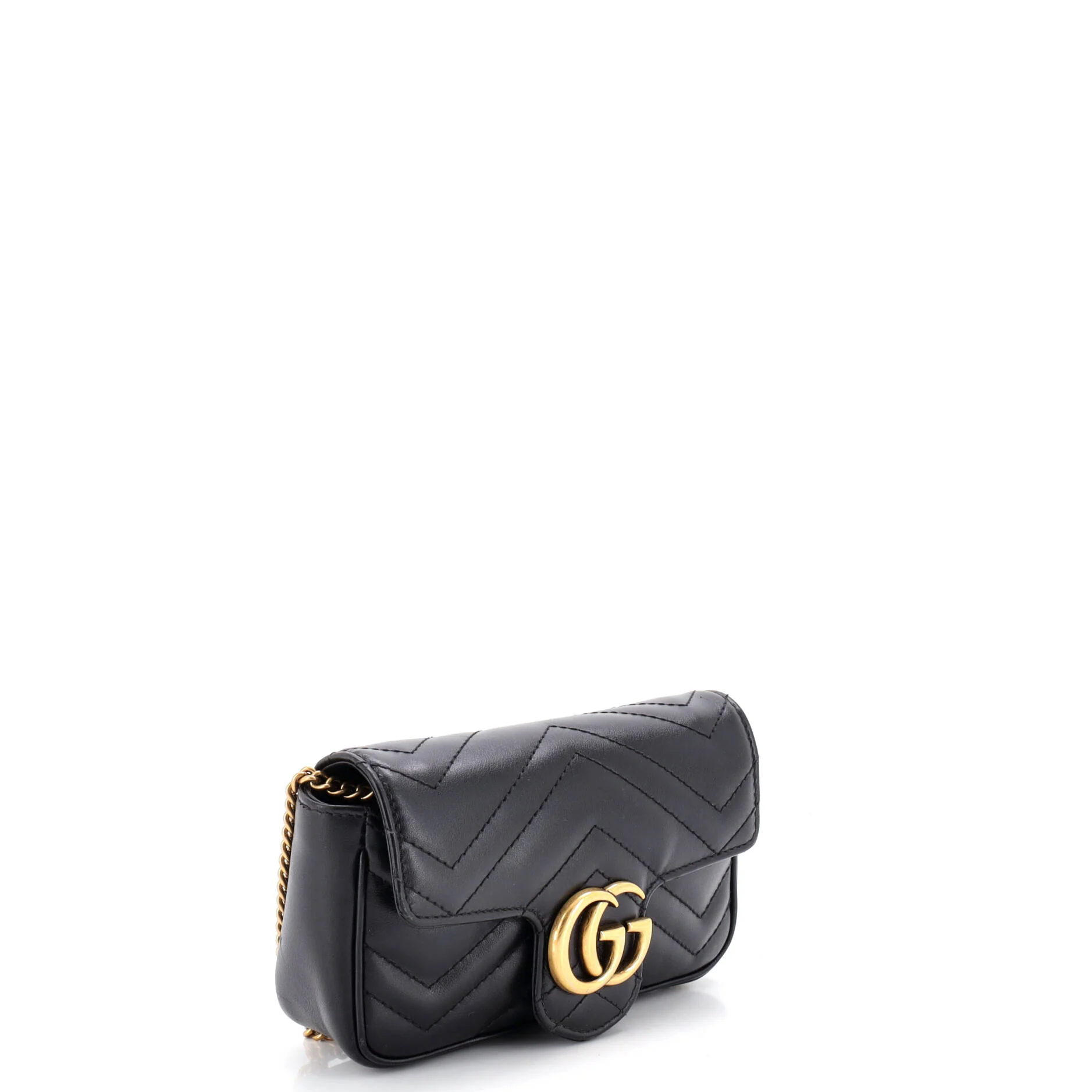 GG Marmont Flap Bag Matelasse Leather Super Mini - Image 2
