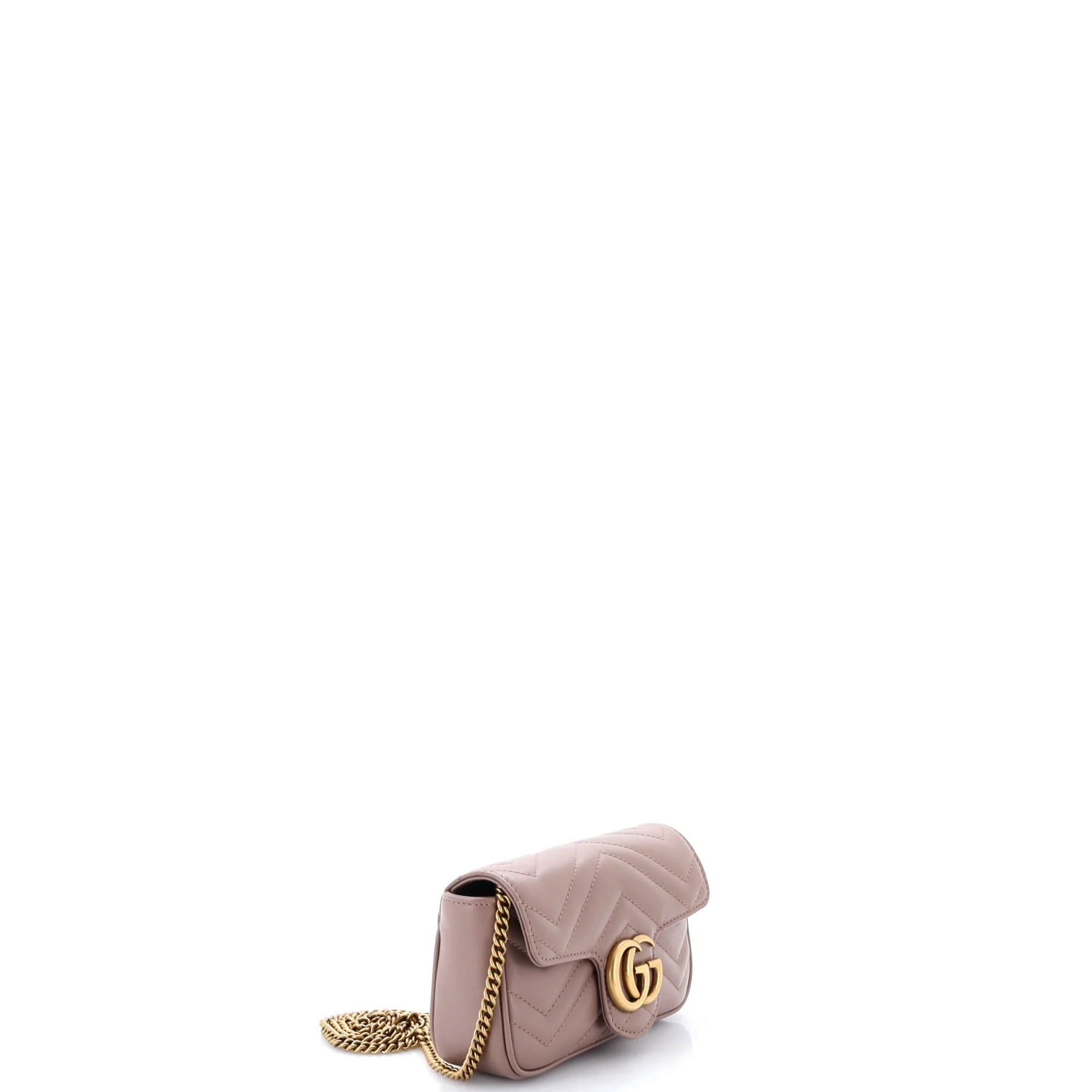 GG Marmont Flap Bag Matelasse Leather Super Mini - Image 2