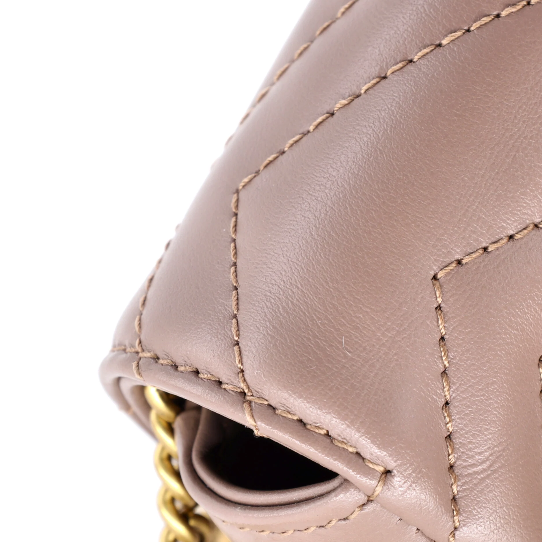 GG Marmont Flap Bag Matelasse Leather Super Mini - Image 6