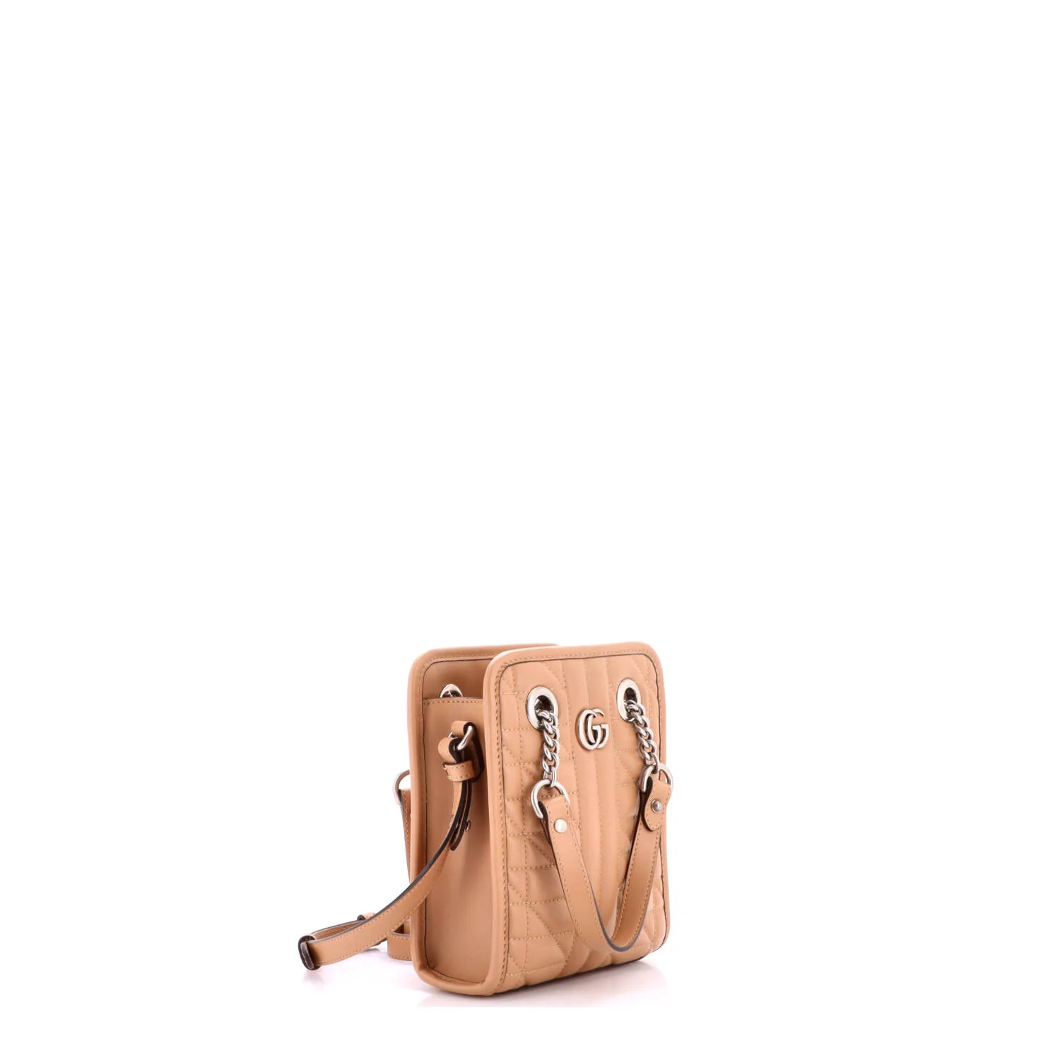 GG Marmont Handle Crossbody Bag Matelasse Leather Mini - Image 2
