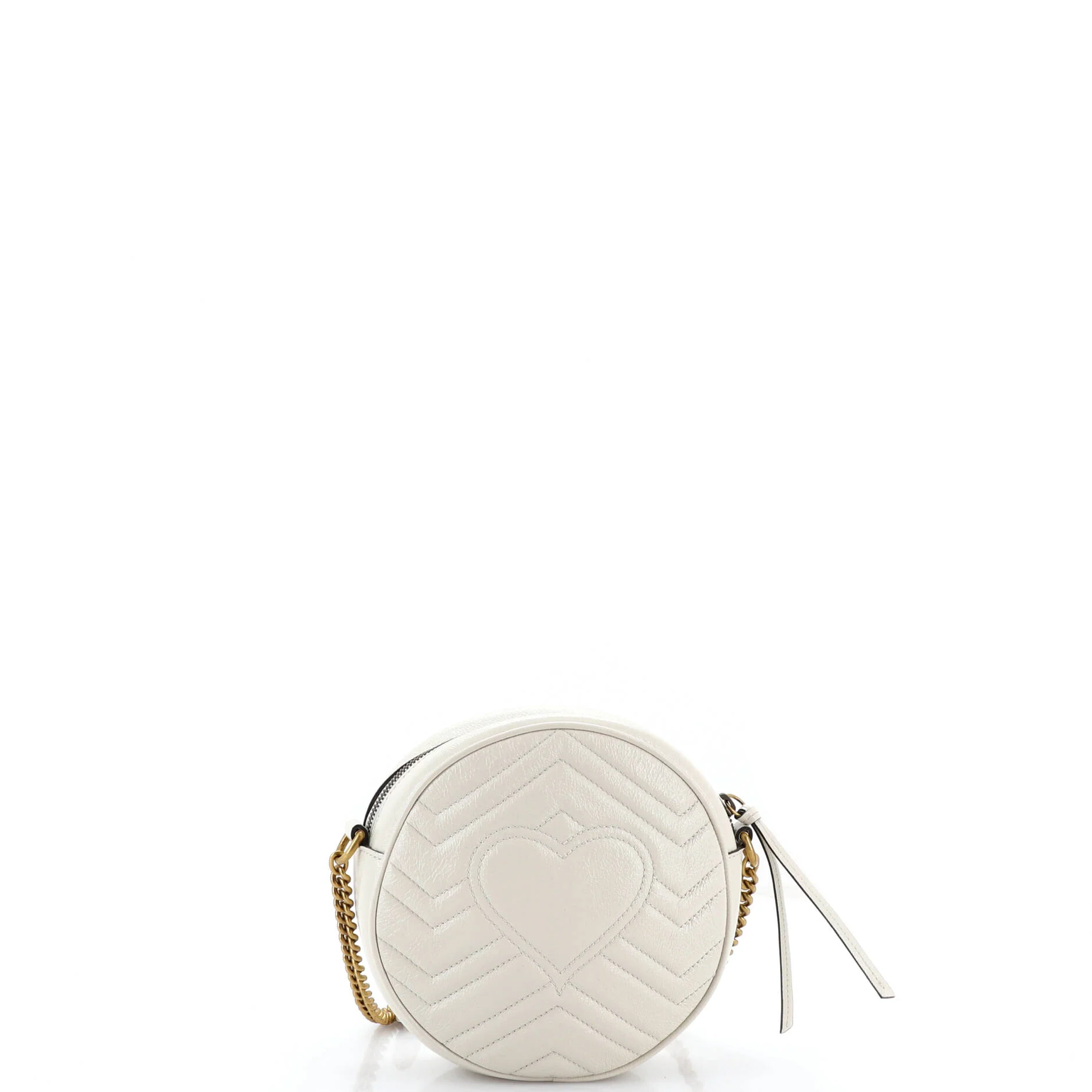 GG Marmont Round Shoulder Bag Matelasse Leather Mini - Image 3