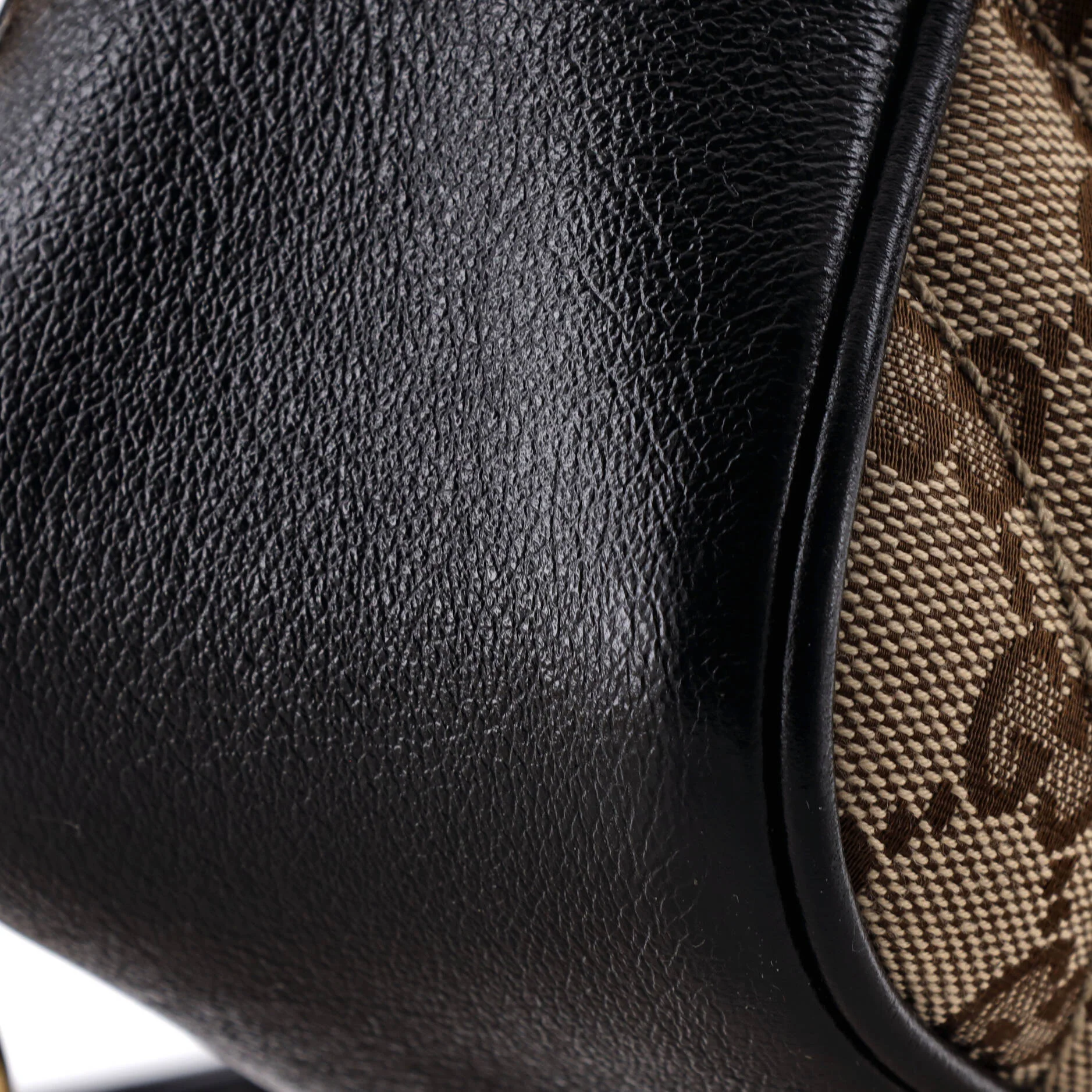 GG Marmont Shoulder Bag Diagonal Quilted GG Canvas with Leather Small - Image 6