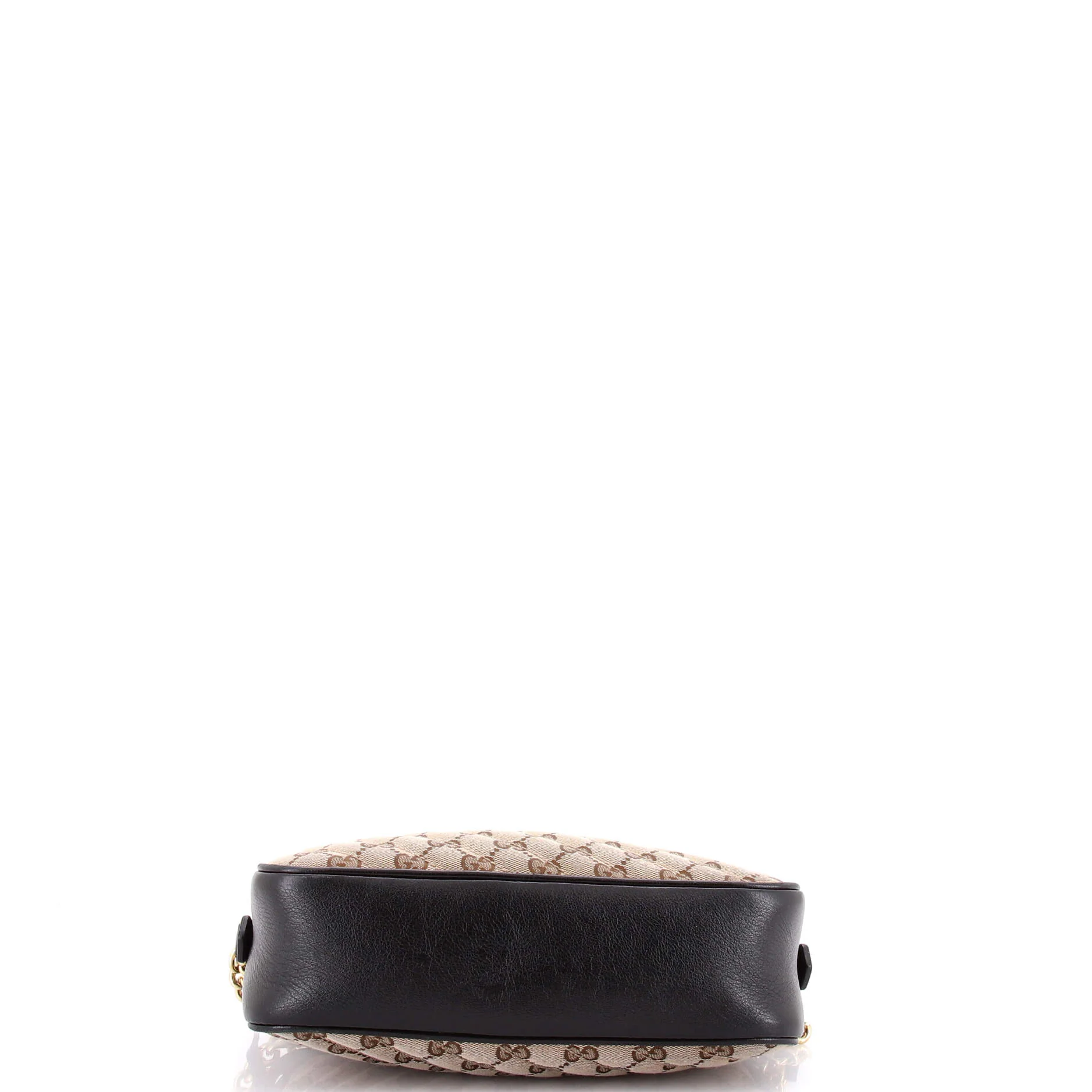 GG Marmont Shoulder Bag Diagonal Quilted GG Canvas with Leather Small - Image 4