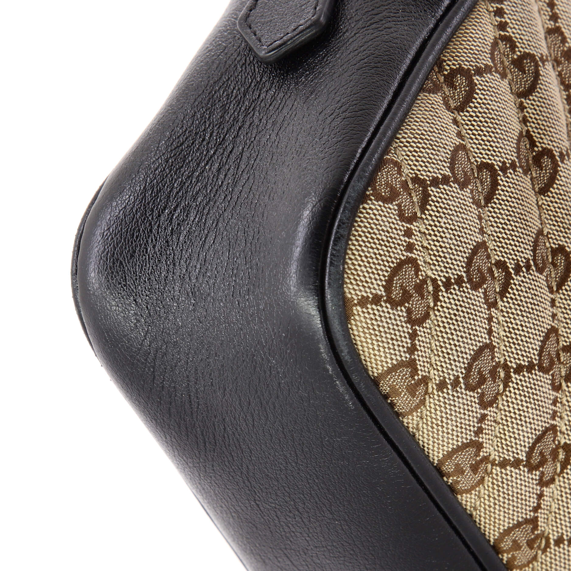 GG Marmont Shoulder Bag Diagonal Quilted GG Canvas with Leather Small - Image 6