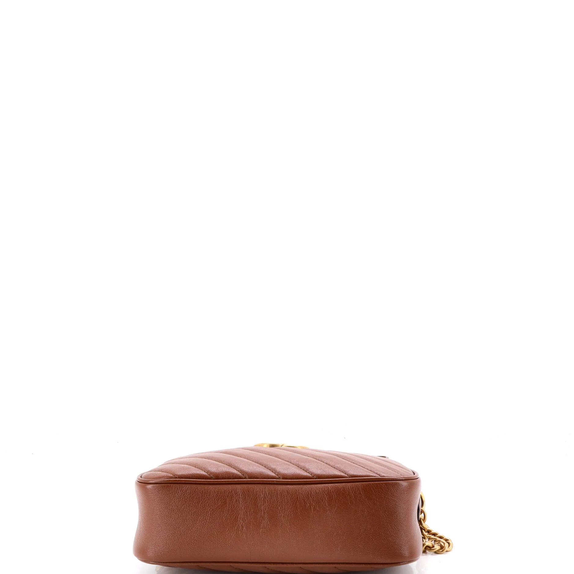 GG Marmont Shoulder Bag Diagonal Quilted Leather Small - Image 4