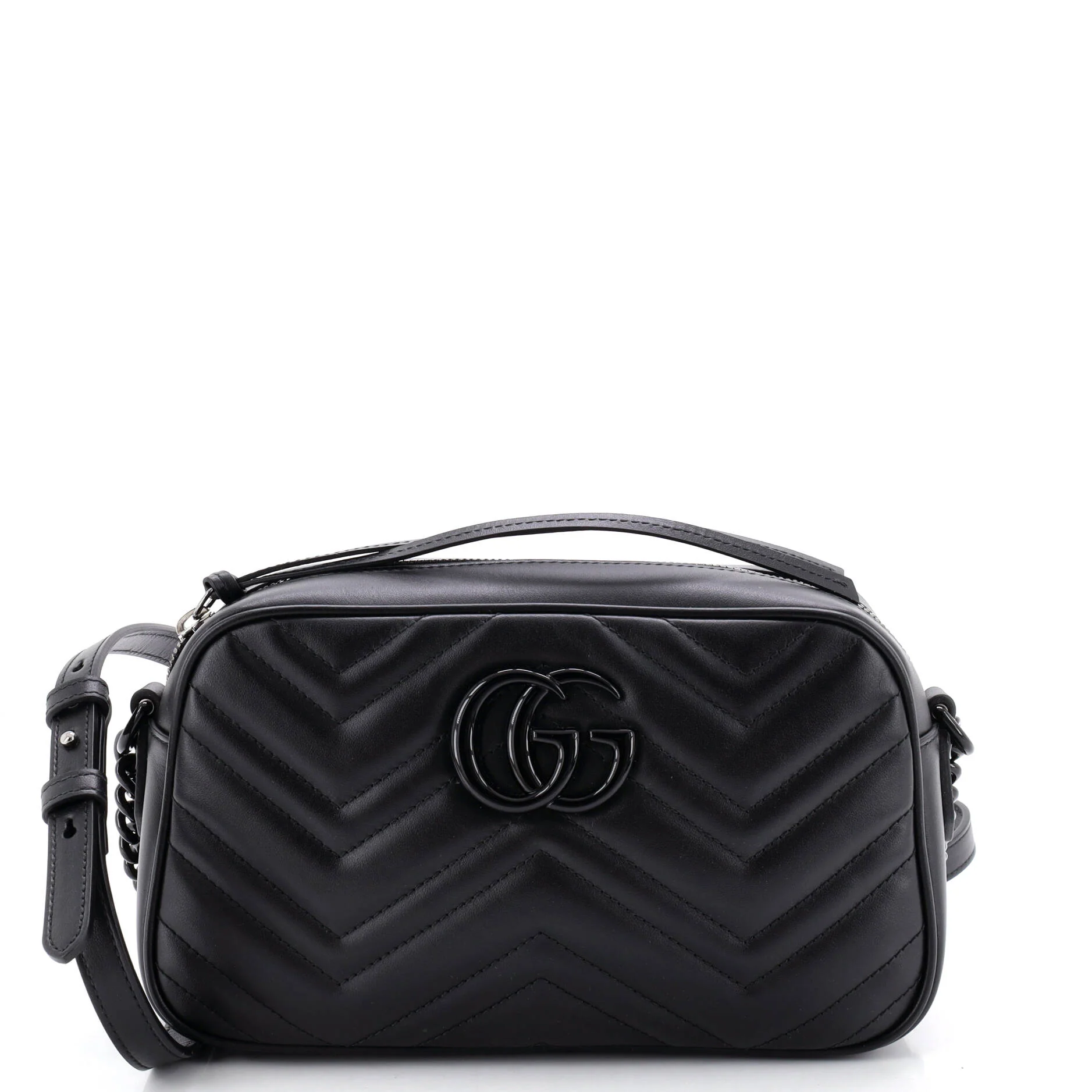 GG Marmont Shoulder Bag Matelasse Leather Medium