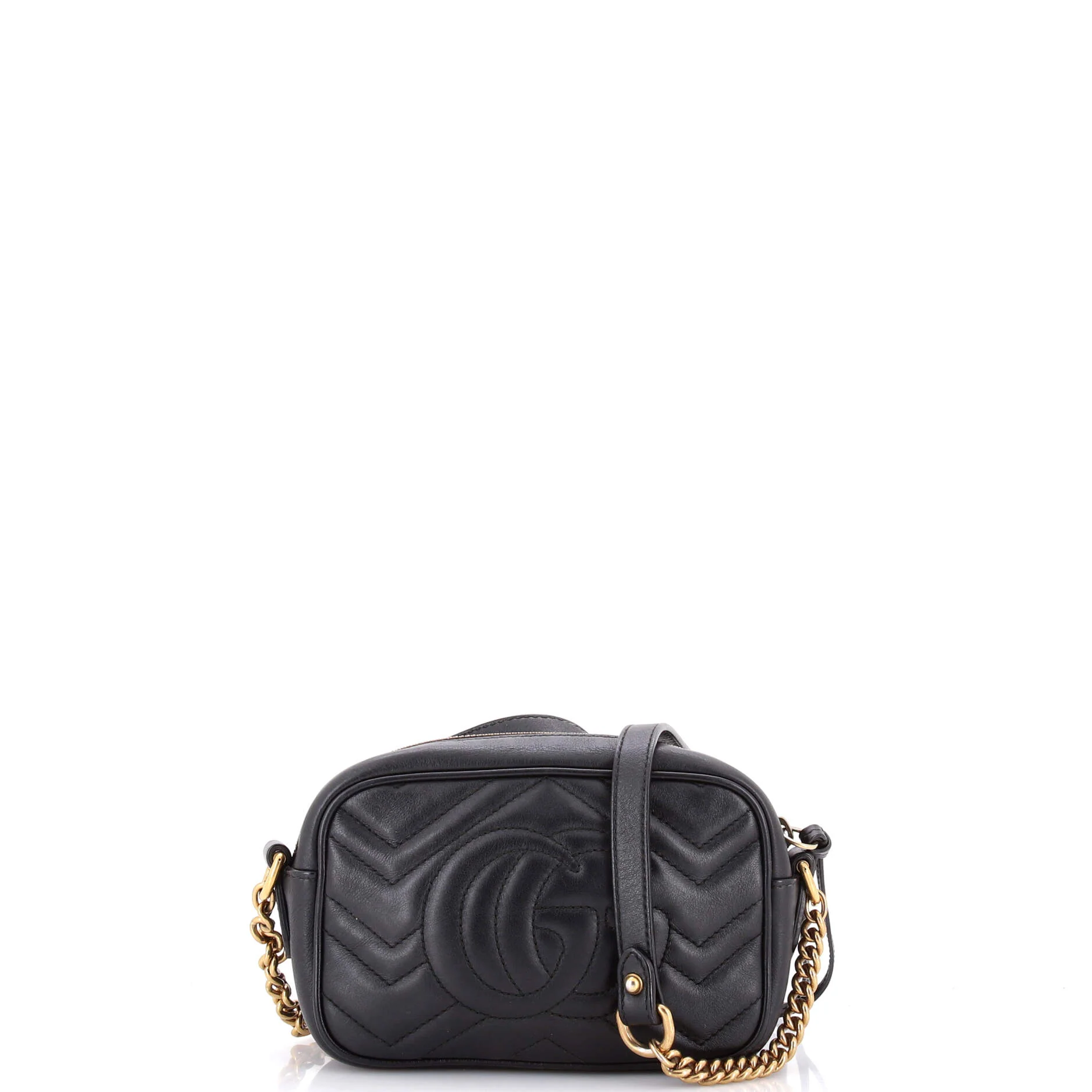 GG Marmont Shoulder Bag Matelasse Leather Mini - Image 3
