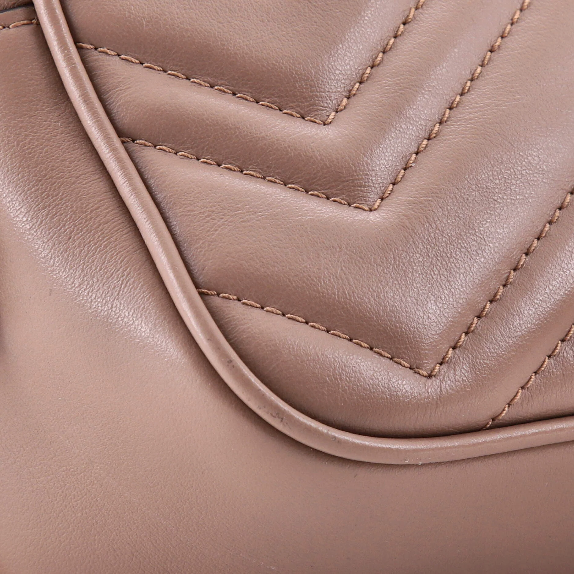 GG Marmont Shoulder Bag Matelasse Leather Mini - Image 7