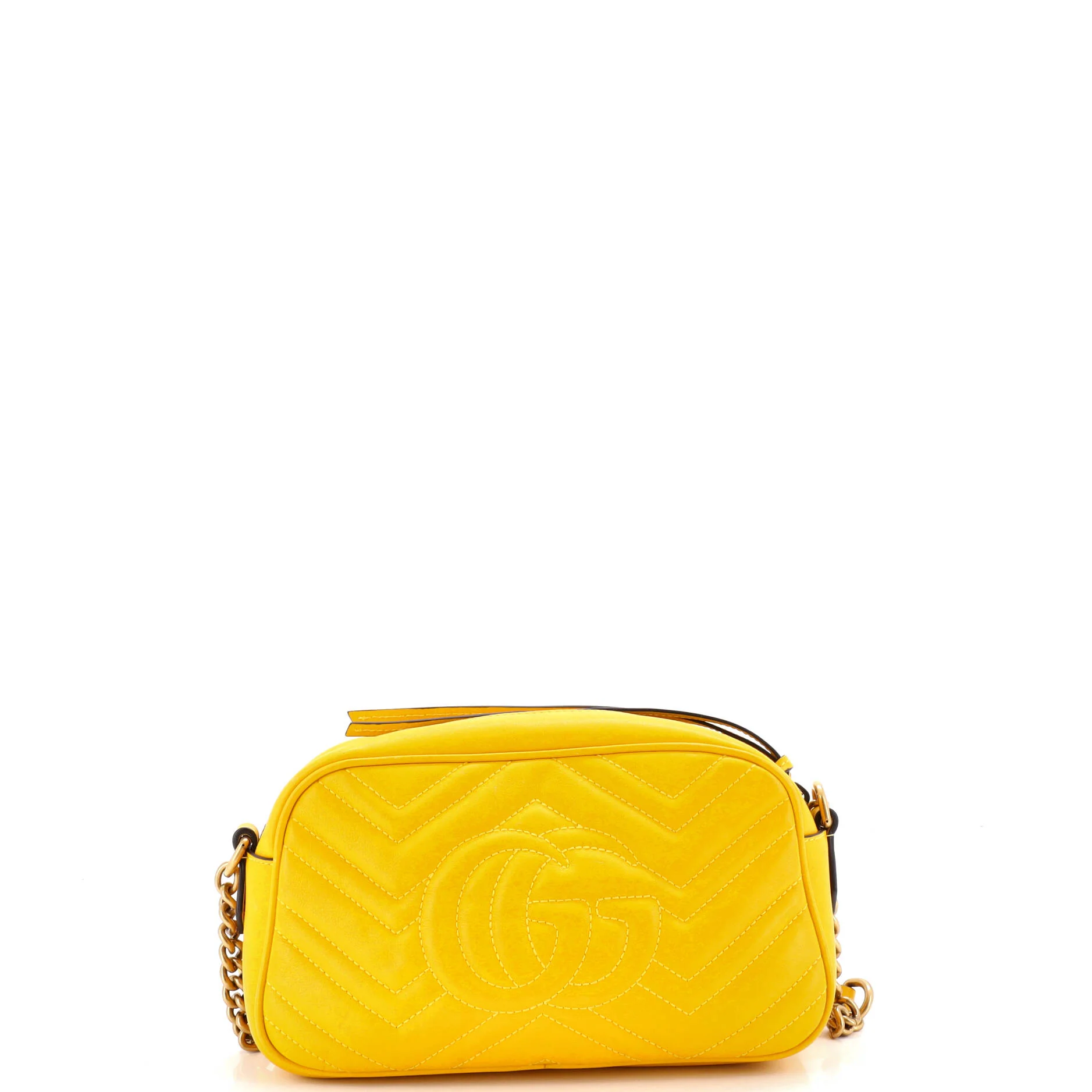 GG Marmont Shoulder Bag Matelasse Leather Small - Image 3