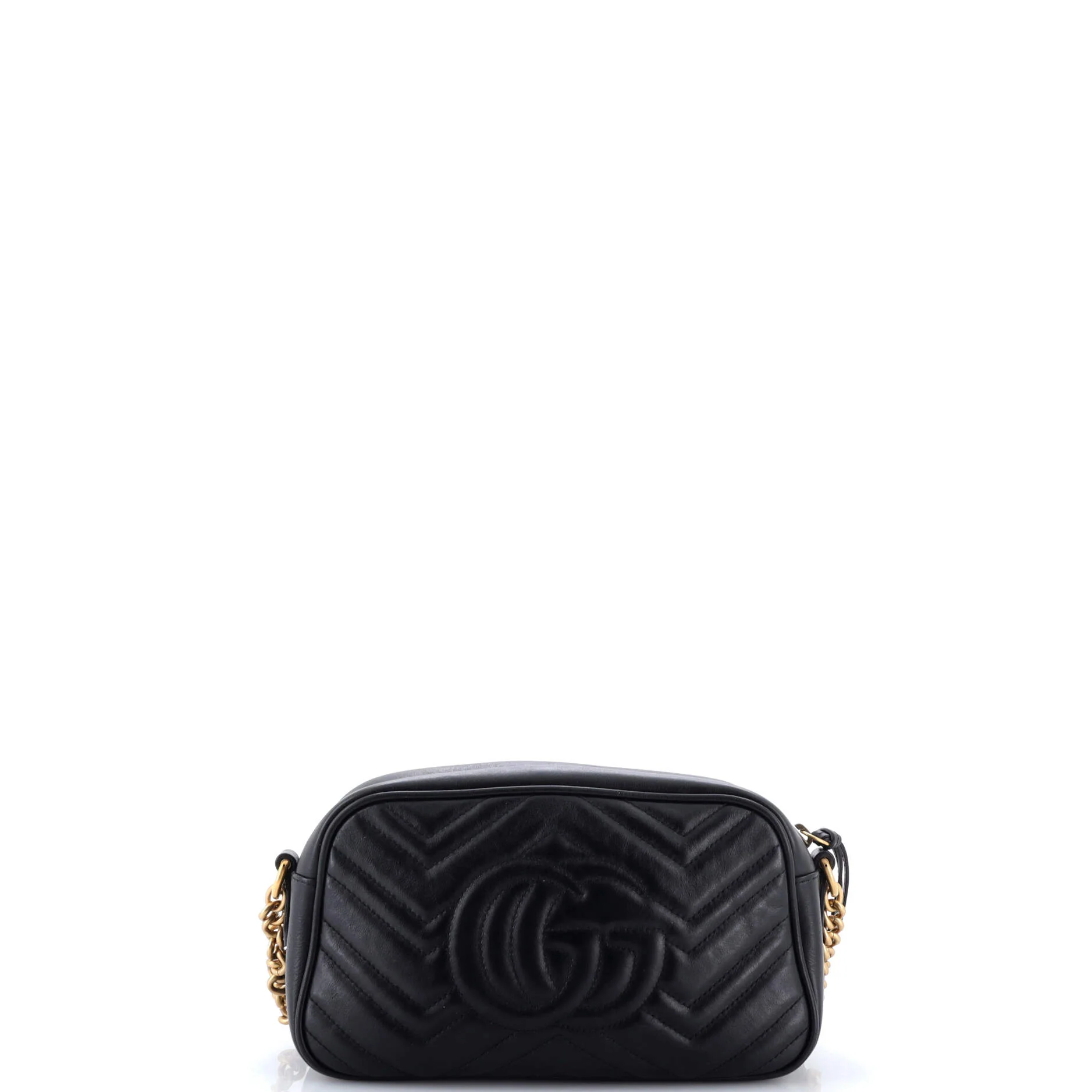 GG Marmont Shoulder Bag Matelasse Leather Small - Image 3