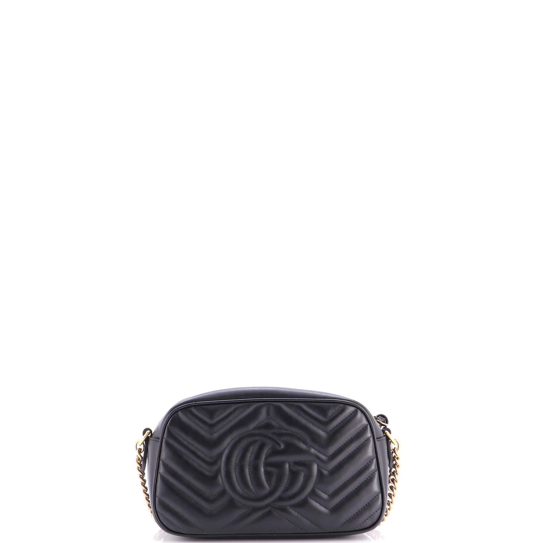GG Marmont Shoulder Bag Matelasse Leather Small - Image 3
