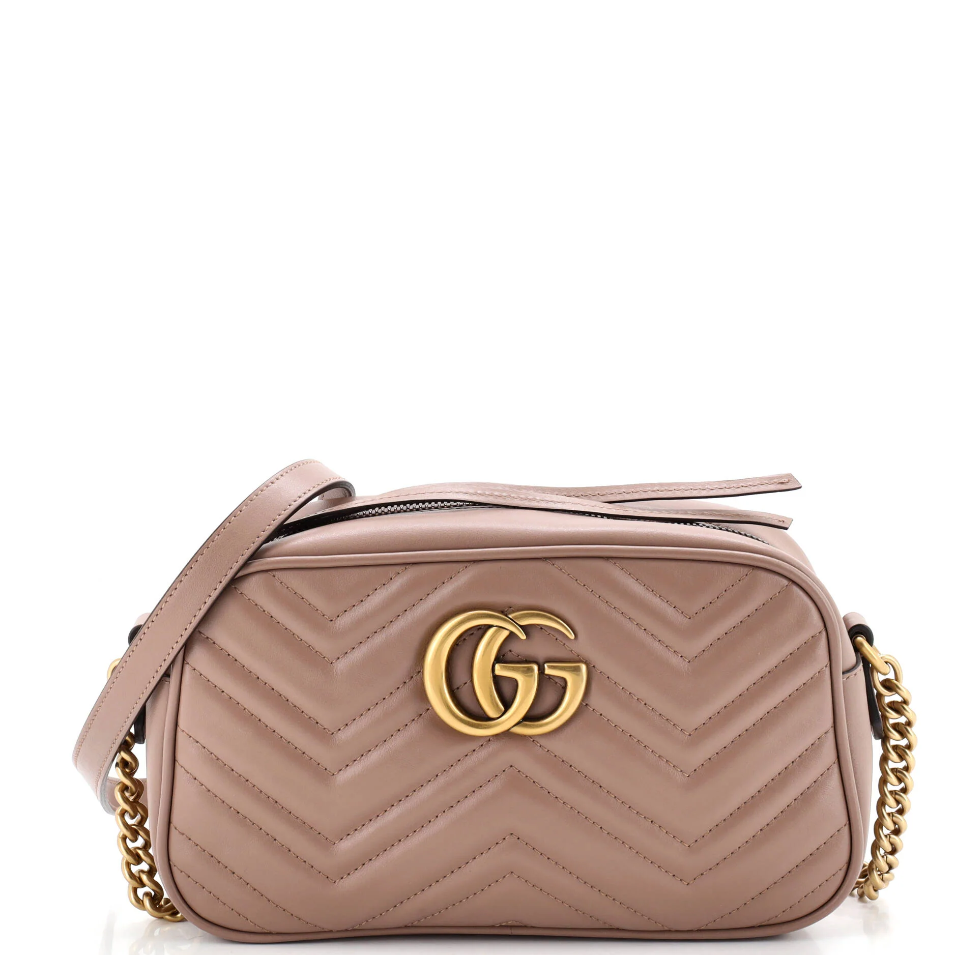 GG Marmont Shoulder Bag Matelasse Leather Small