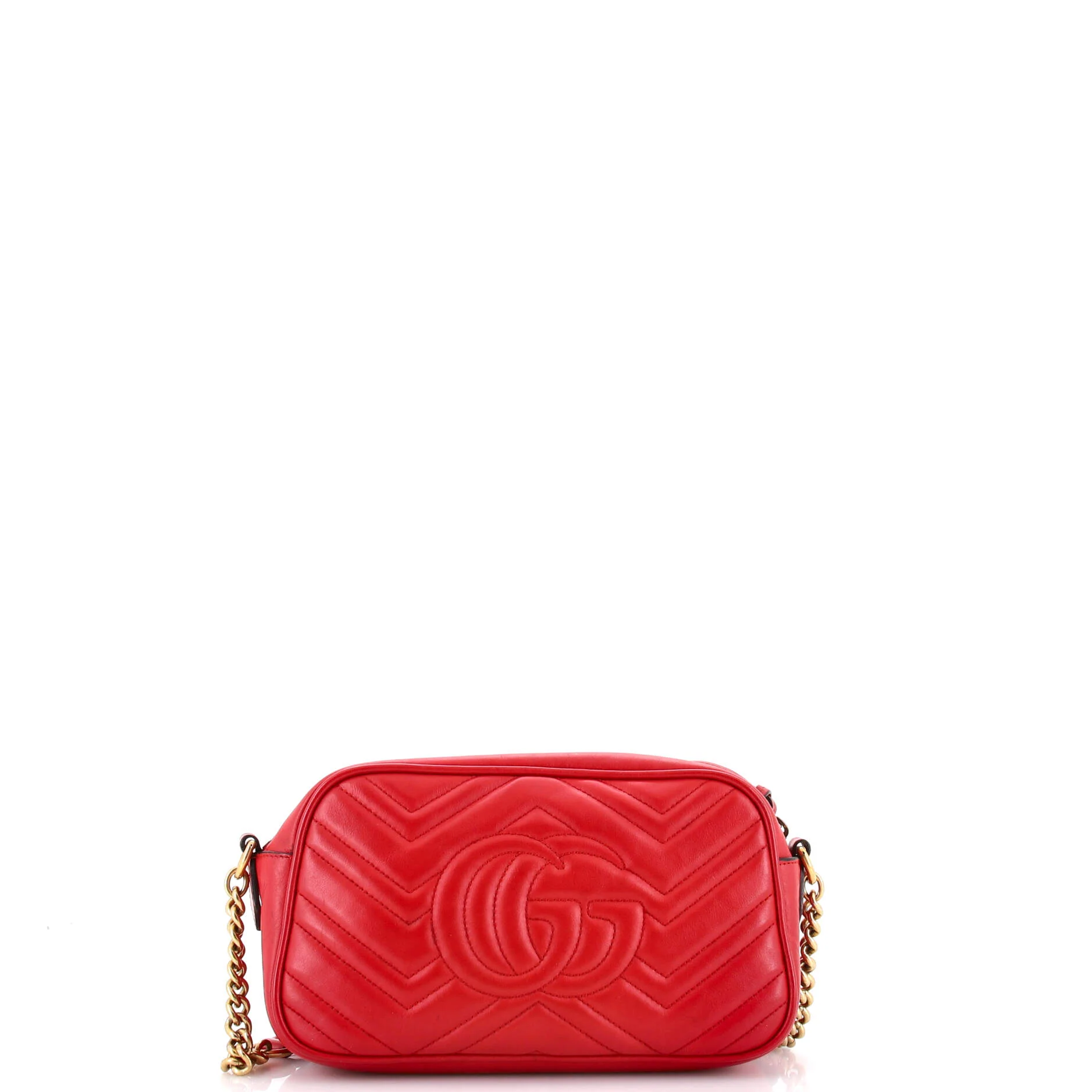 GG Marmont Shoulder Bag Matelasse Leather Small - Image 3