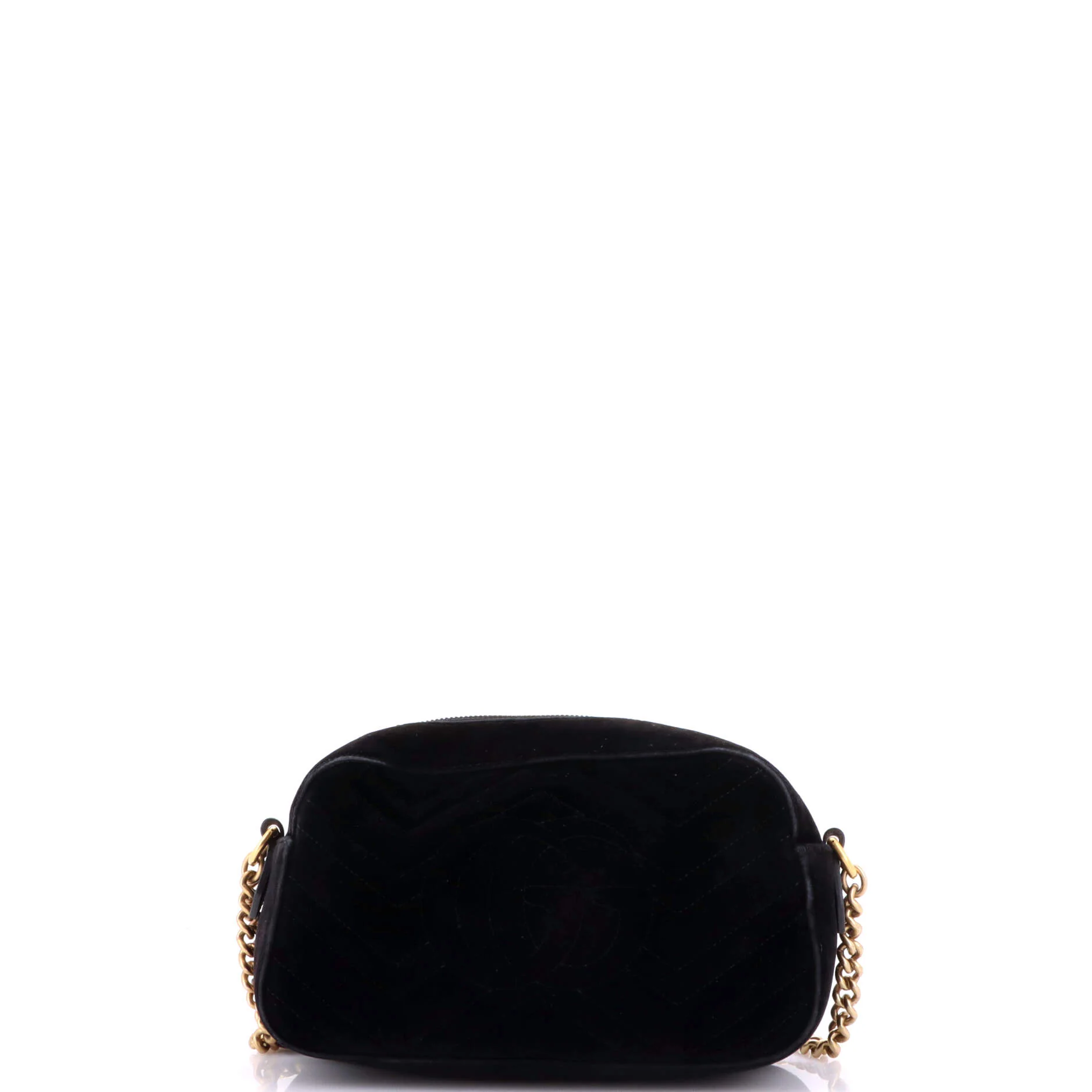 GG Marmont Shoulder Bag Matelasse Velvet Small - Image 3
