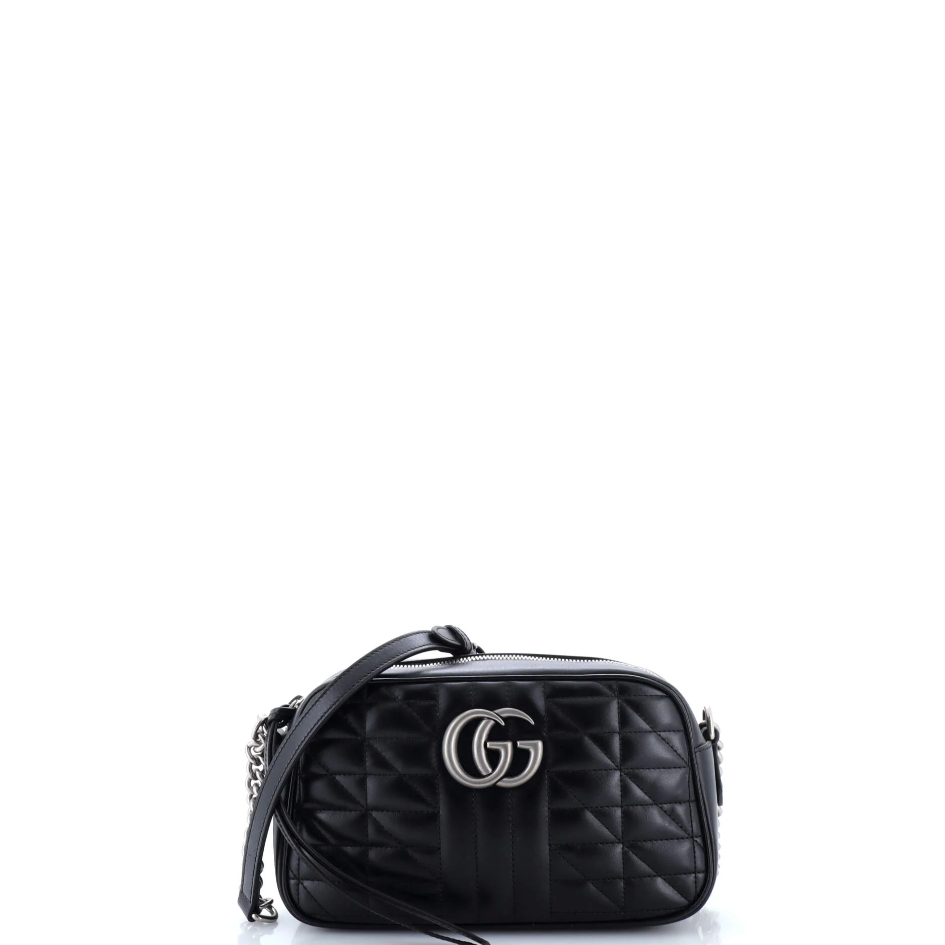 GG Marmont Shoulder Bag Mixed Matelasse Leather Small