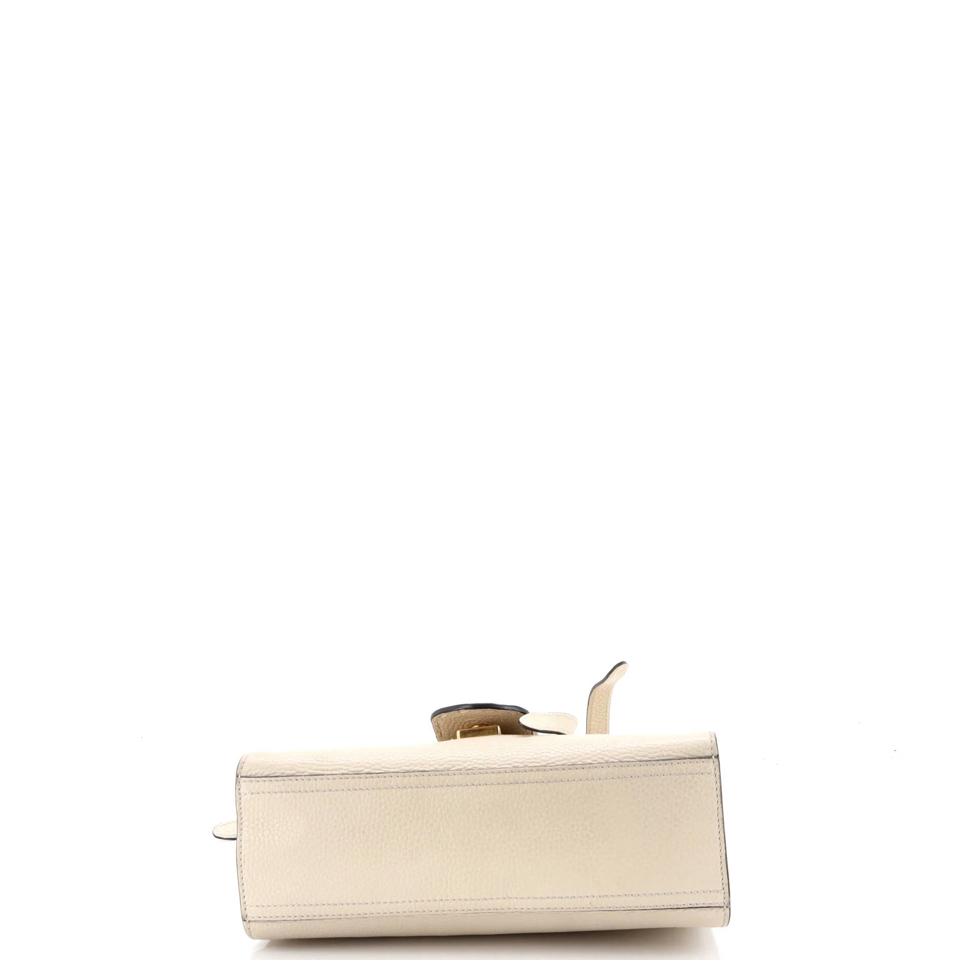 GG Marmont Top Handle Bag Leather Mini - Image 4