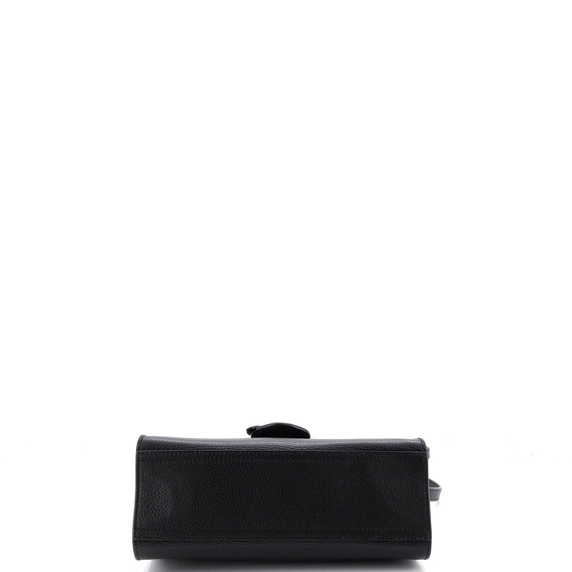 GG Marmont Top Handle Bag Leather Mini - Image 4
