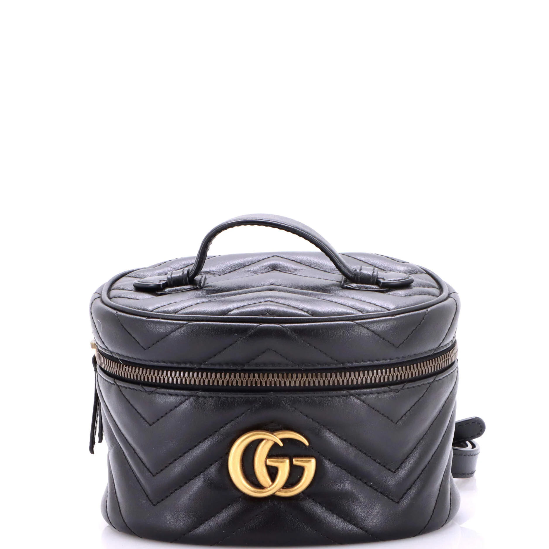 GG Marmont Vanity Backpack Matelasse Leather Mini