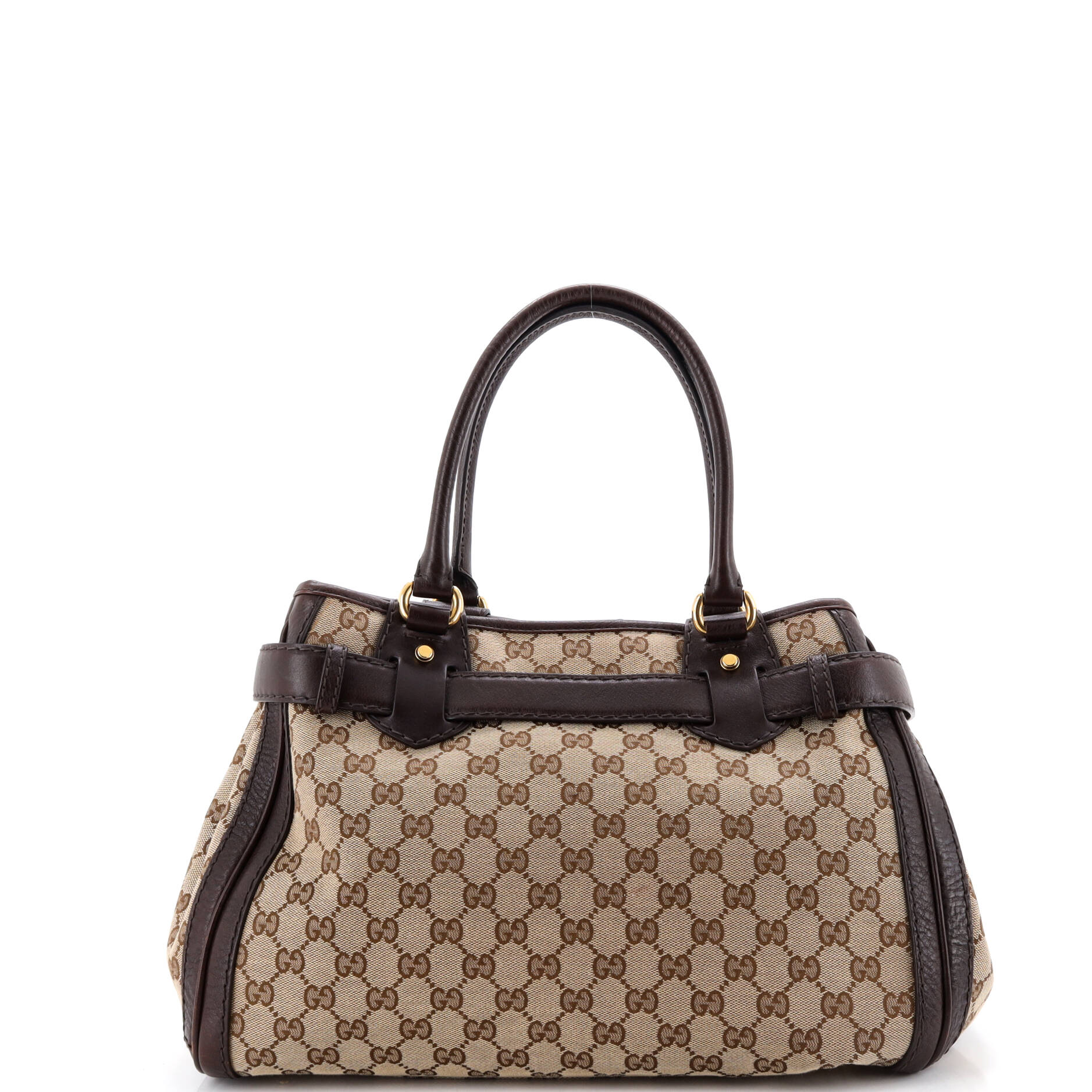 GG Running Tote GG Canvas with Leather Medium - Image 3