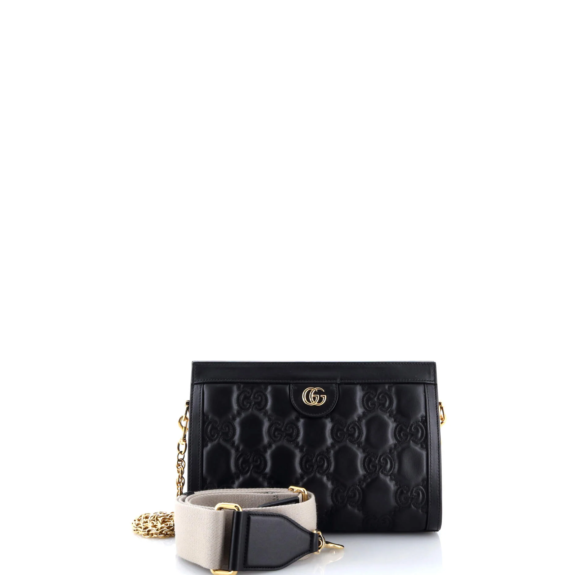GG Shoulder Bag GG Matelasse Leather Small - Image 2