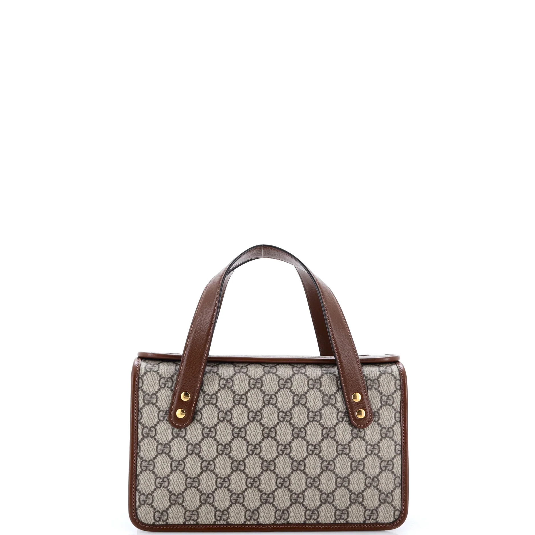 Horsebit 1955 Boston Bag GG Coated Canvas Small - Image 3