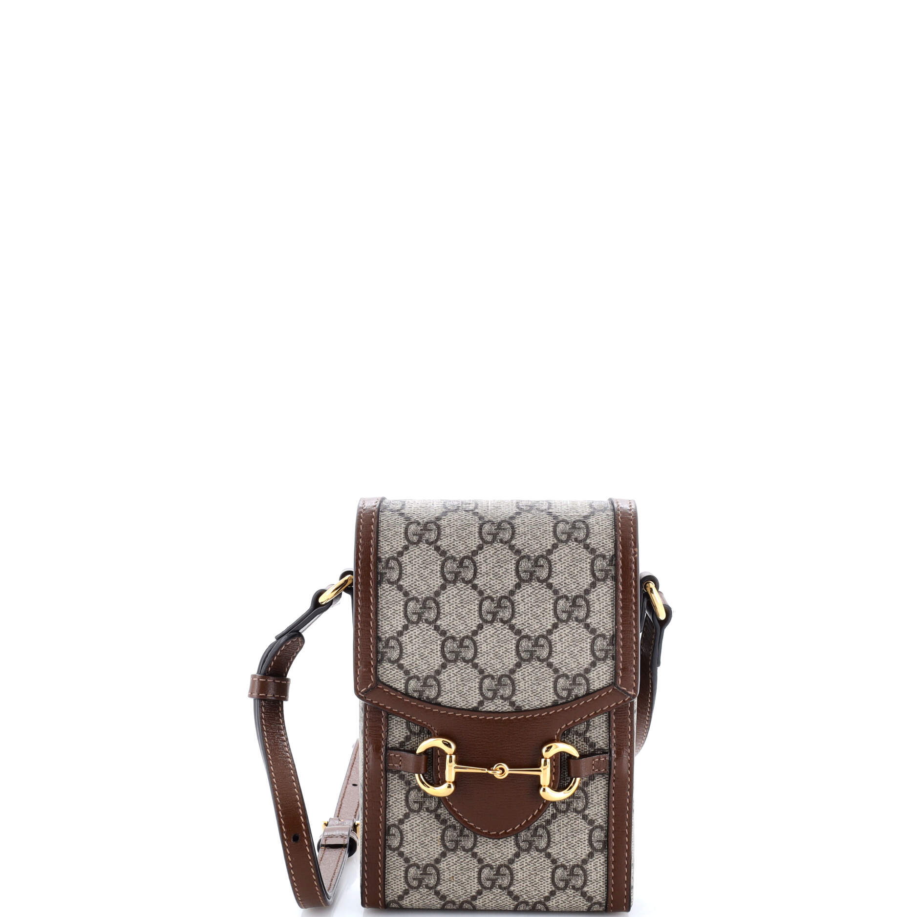 Horsebit 1955 Crossbody Bag GG Coated Canvas with Leather Mini