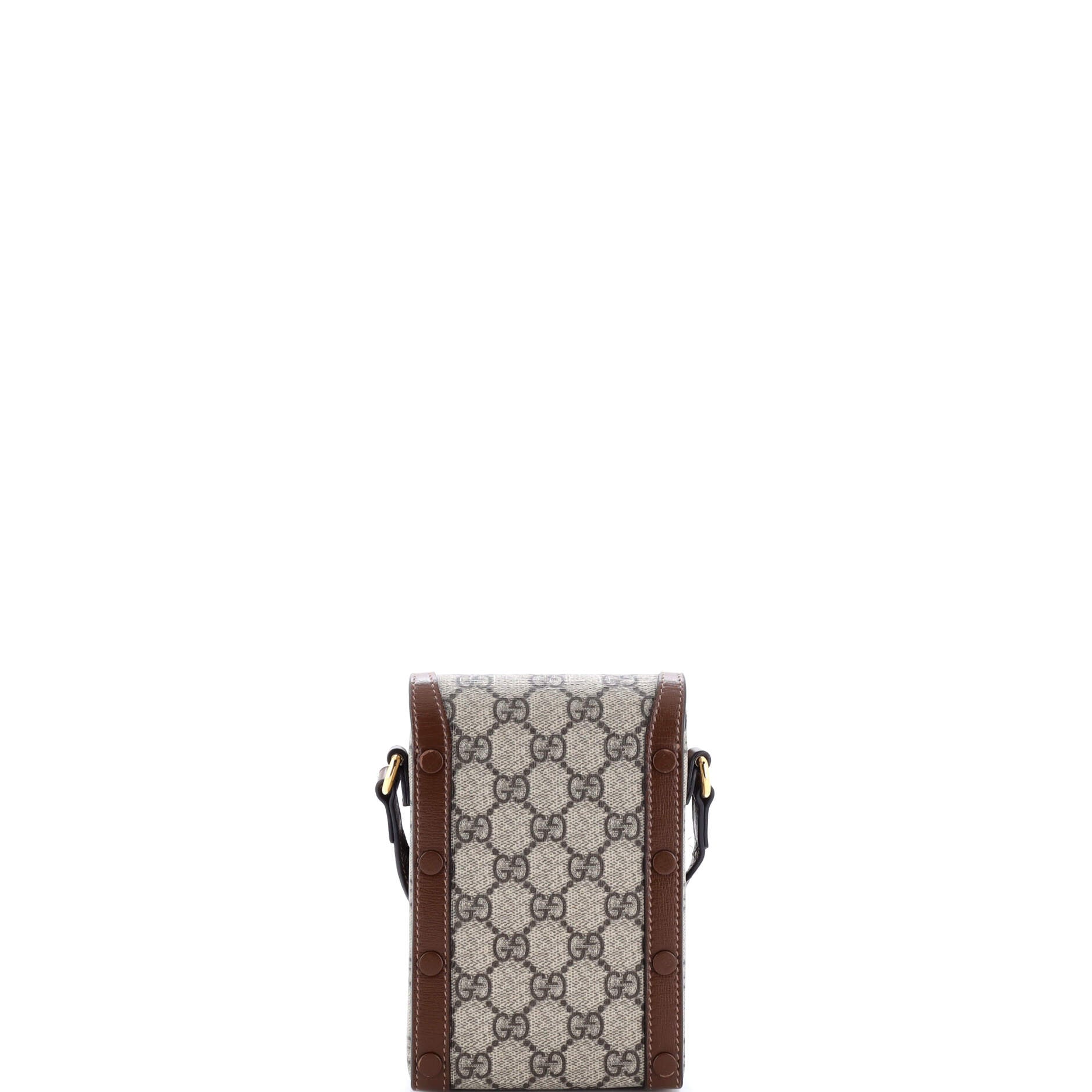 Horsebit 1955 Crossbody Bag GG Coated Canvas with Leather Mini - Image 3