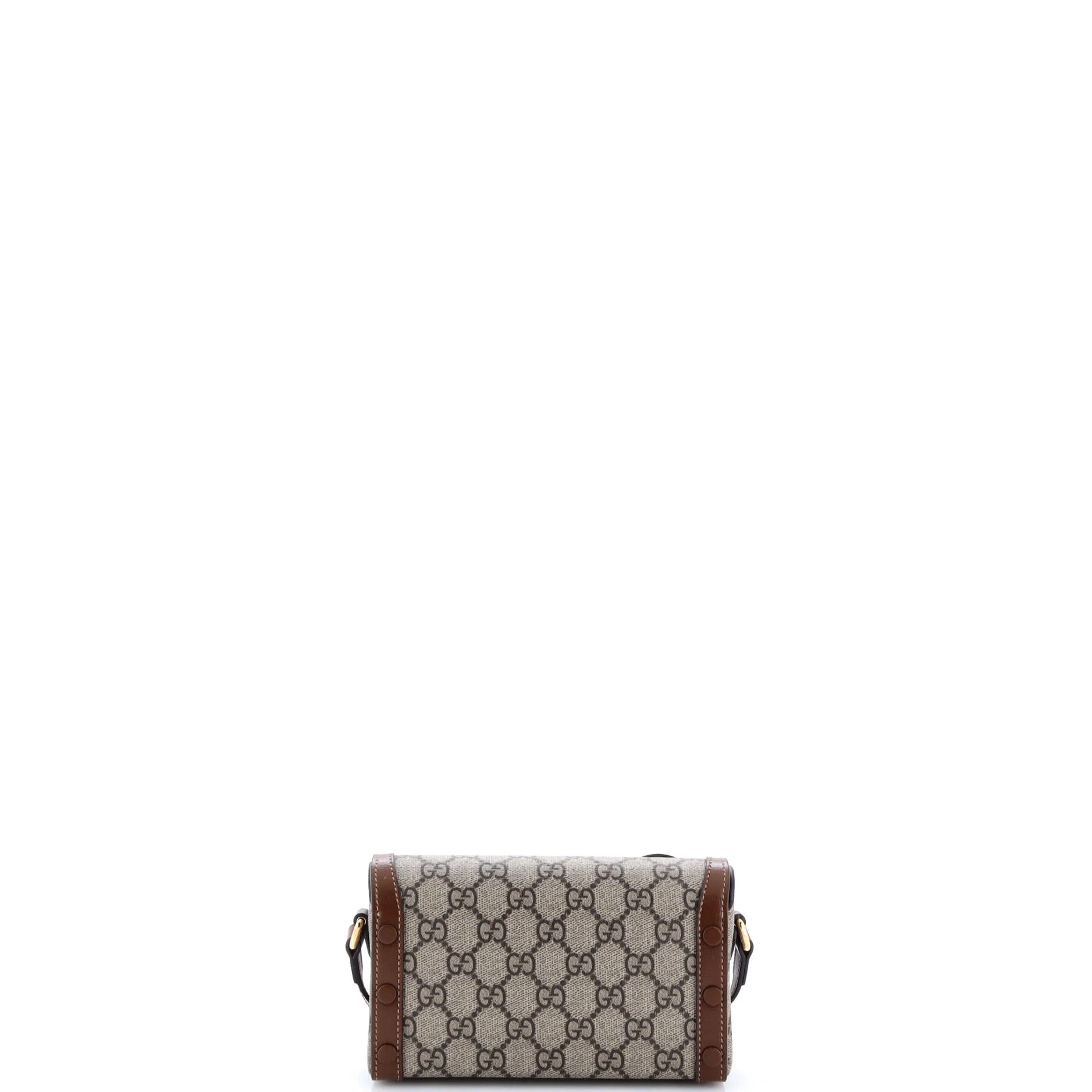 Horsebit 1955 Flap Crossbody Bag GG Coated Canvas Mini - Image 3