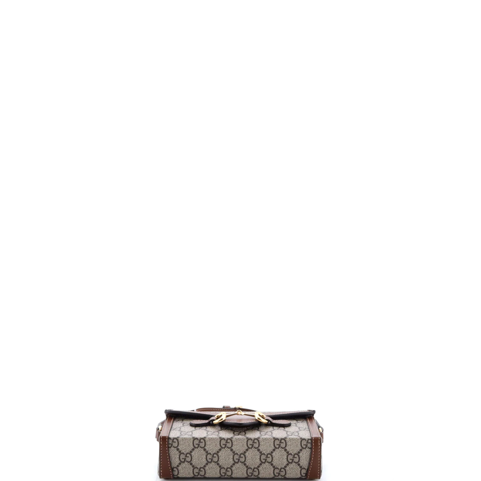 Horsebit 1955 Flap Crossbody Bag GG Coated Canvas Mini - Image 4