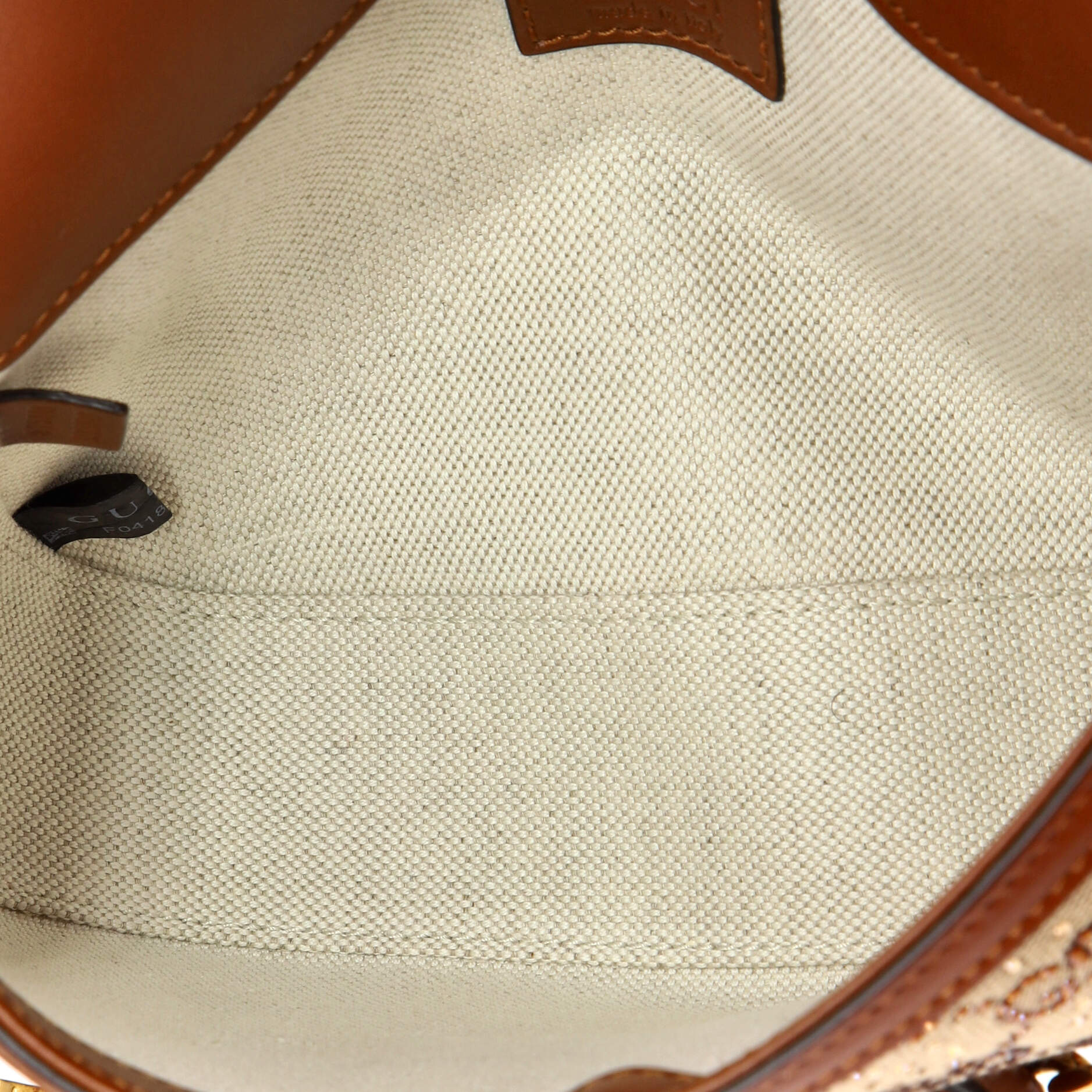 Horsebit 1955 Shoulder Bag Crystal Embellished GG Canvas Mini - Image 5
