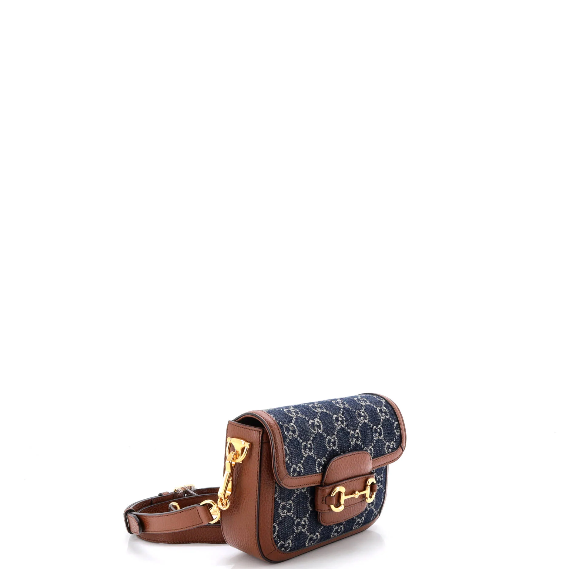 Horsebit 1955 Shoulder Bag GG Denim Mini - Image 2