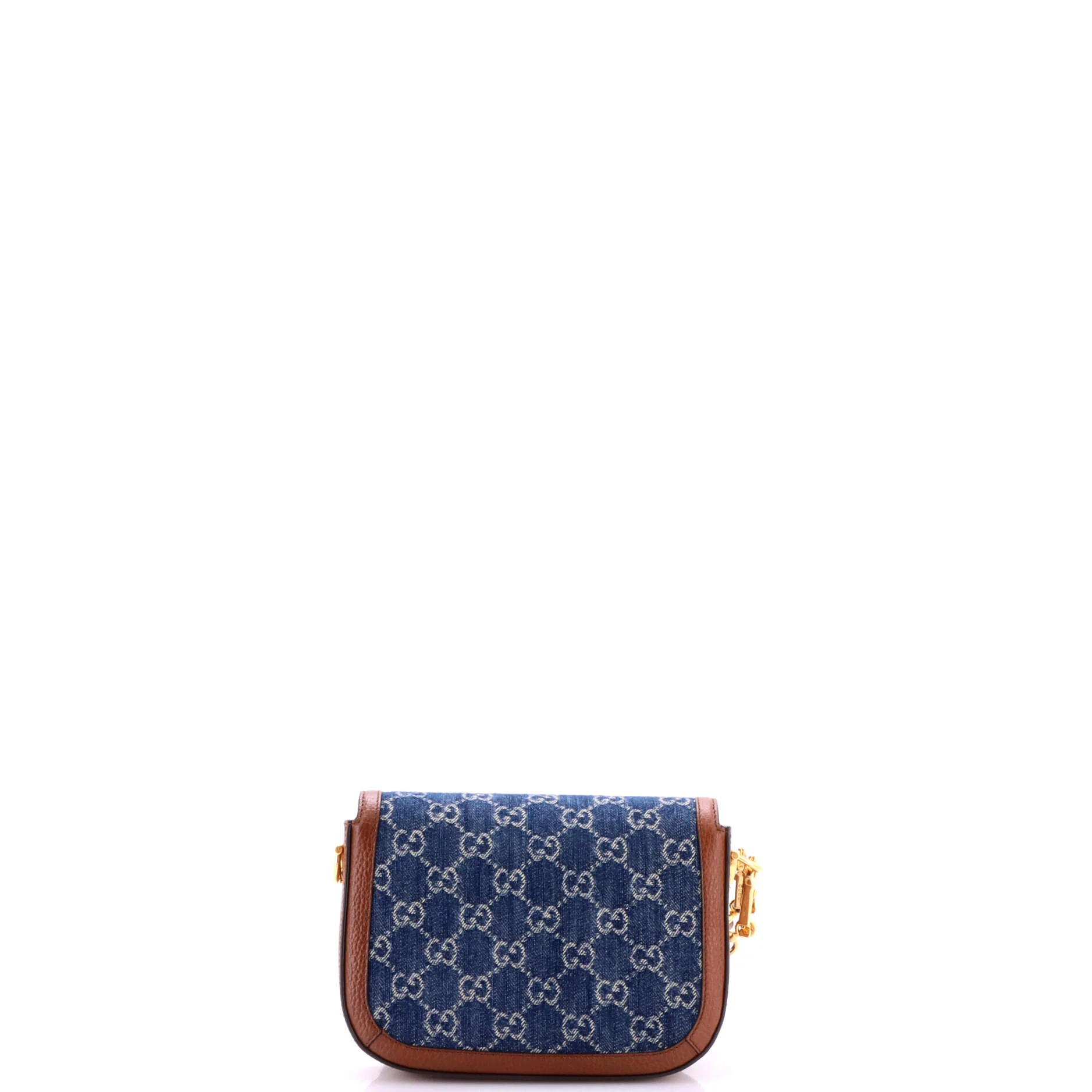 Horsebit 1955 Shoulder Bag GG Denim Mini - Image 3