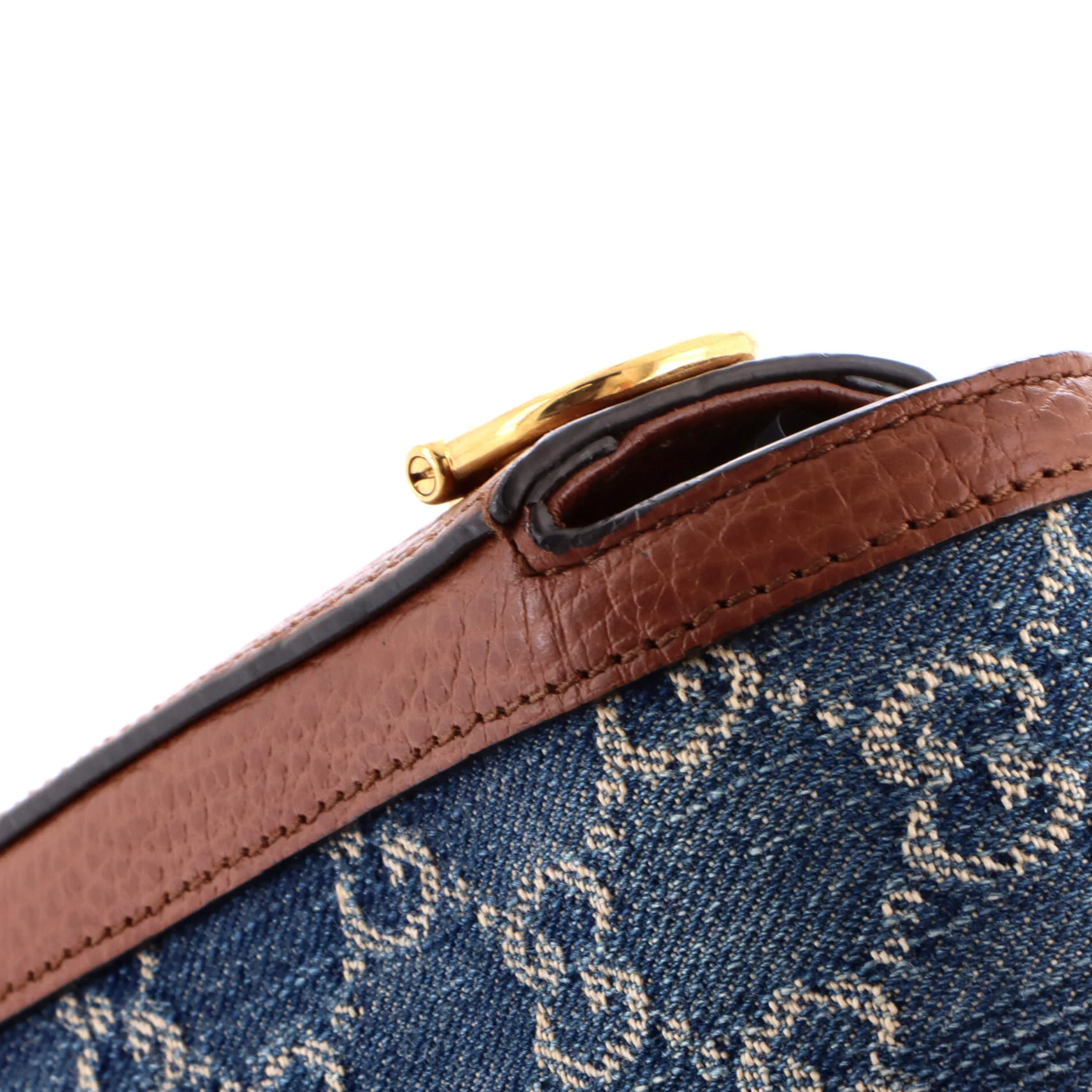 Horsebit 1955 Shoulder Bag GG Denim Mini - Image 6