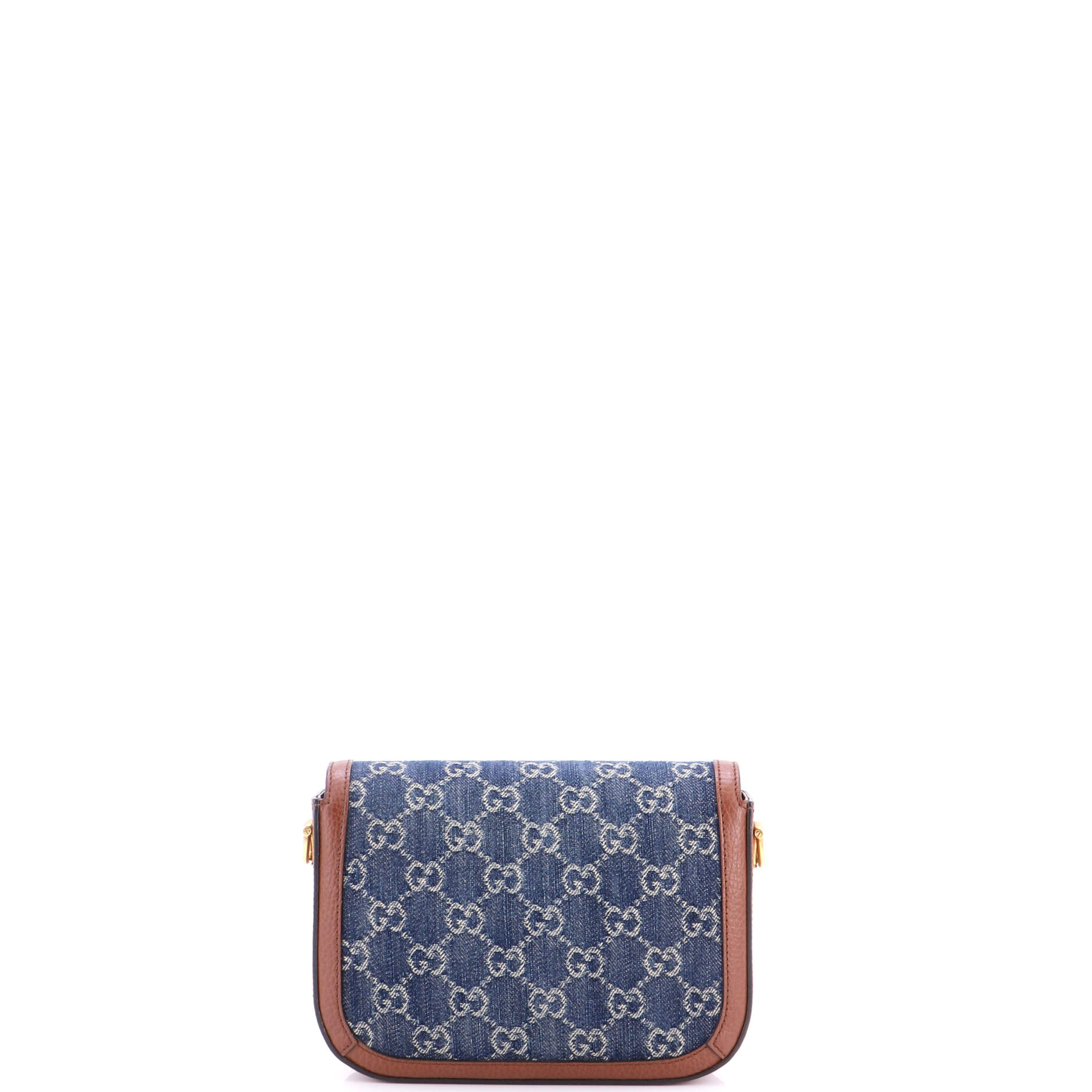 Horsebit 1955 Shoulder Bag GG Denim Mini - Image 4