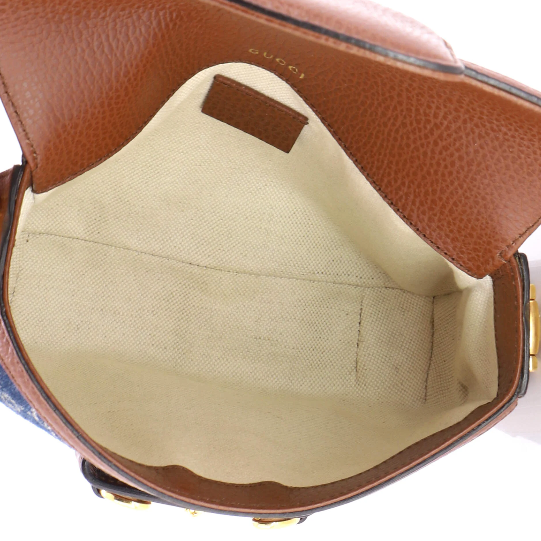 Horsebit 1955 Shoulder Bag GG Denim Mini - Image 6