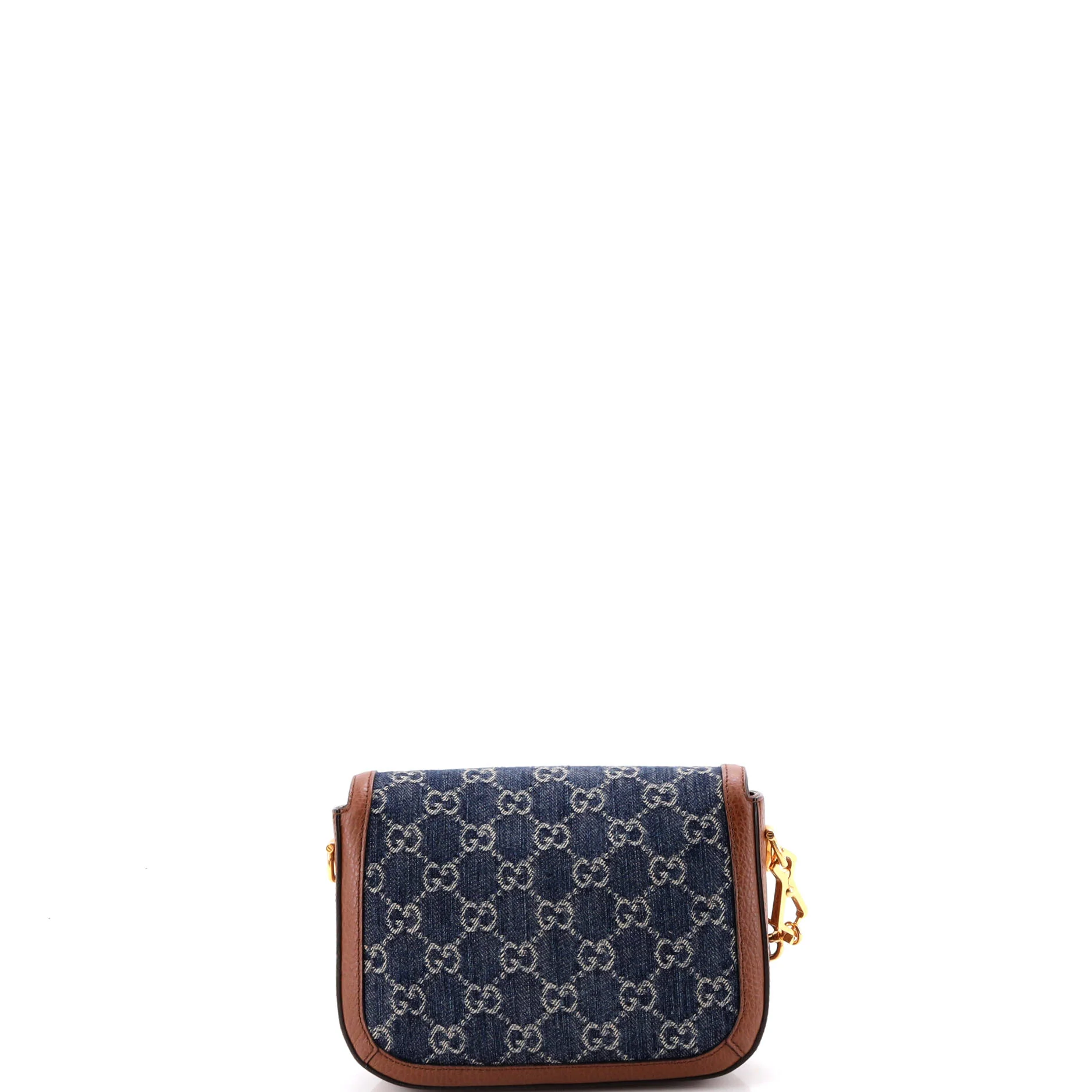 Horsebit 1955 Shoulder Bag GG Denim Mini - Image 3