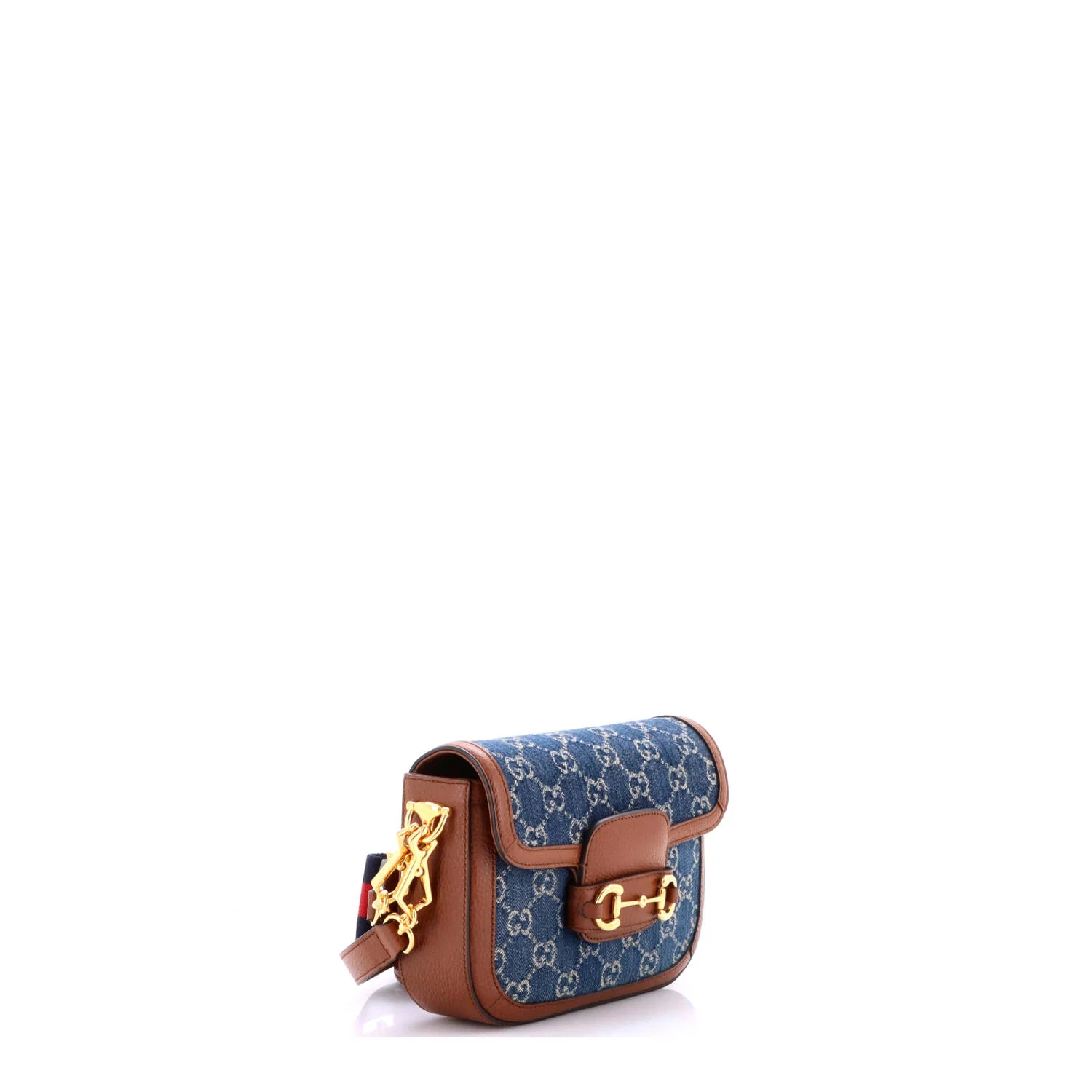Horsebit 1955 Shoulder Bag GG Denim Mini - Image 2