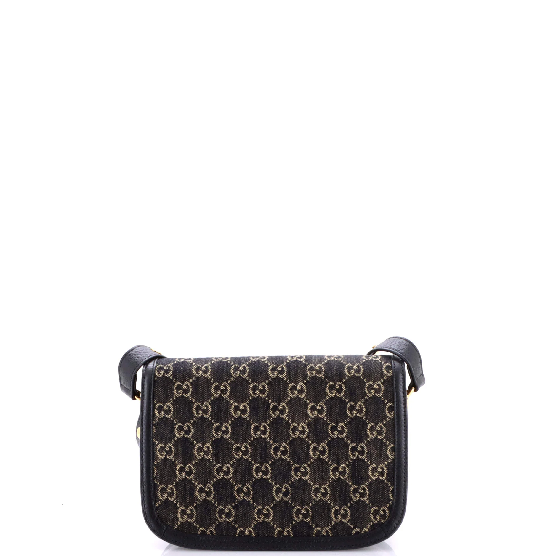 Horsebit 1955 Shoulder Bag GG Denim Small - Image 3